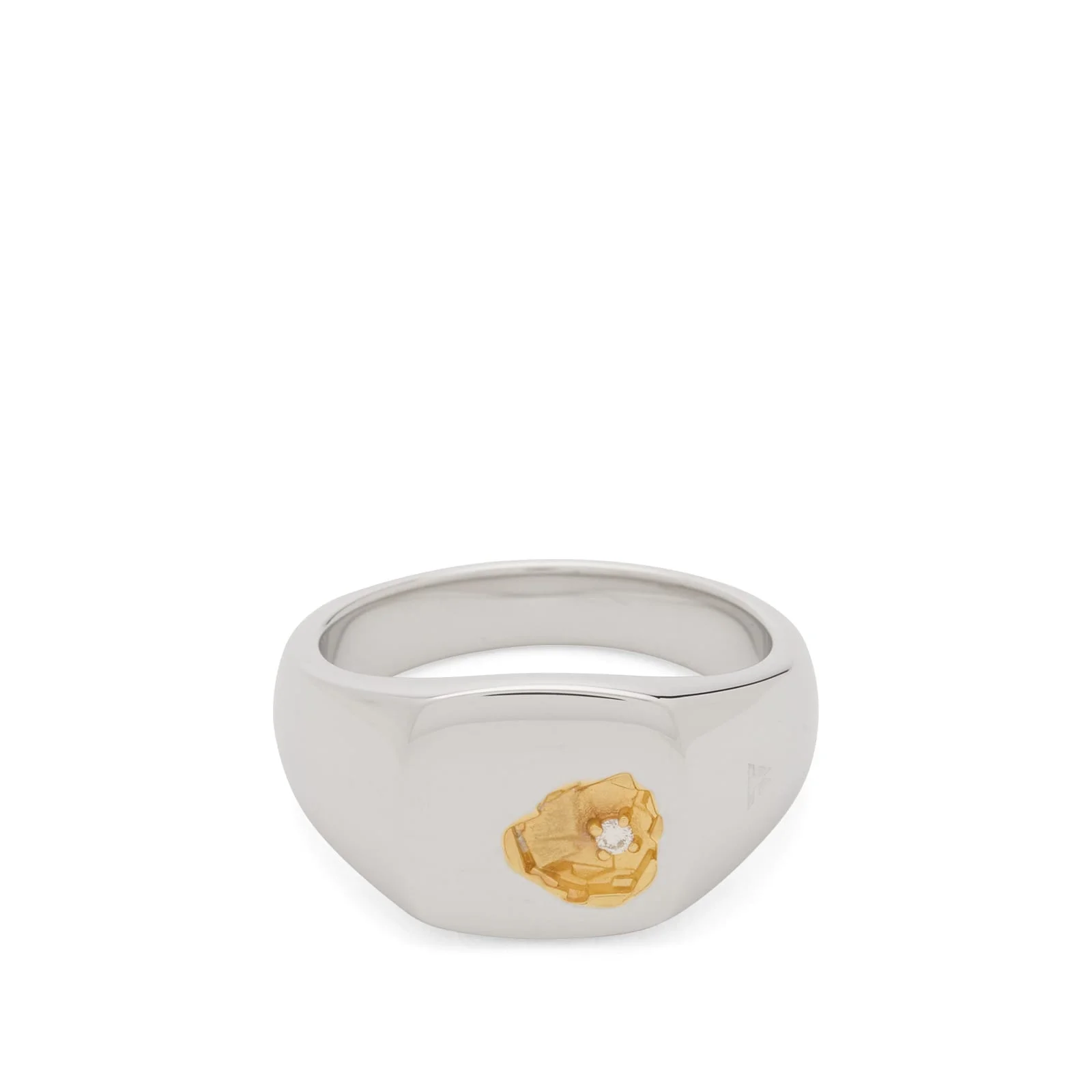 Tom Wood Small Mined Diamond Ring - 1
