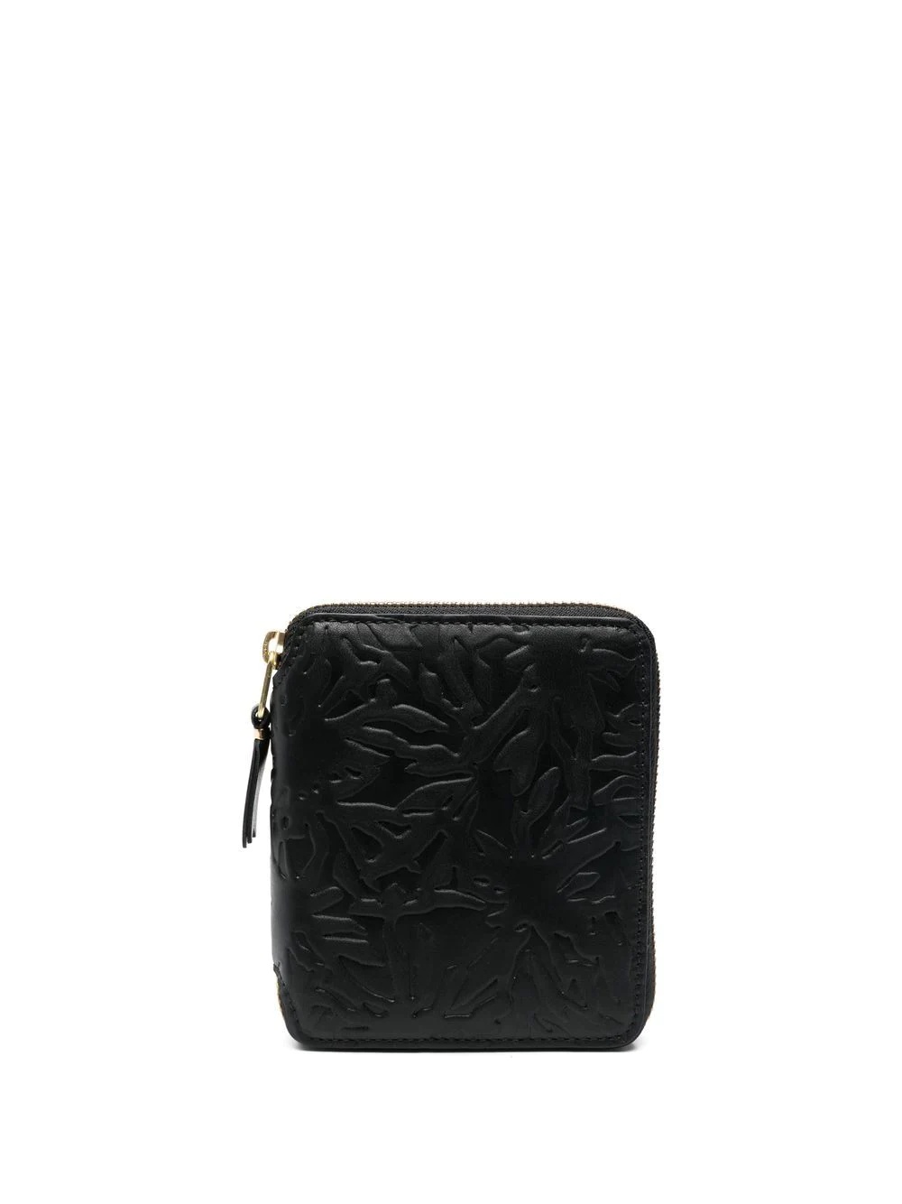 Forest-embossed zip-around wallet - 1