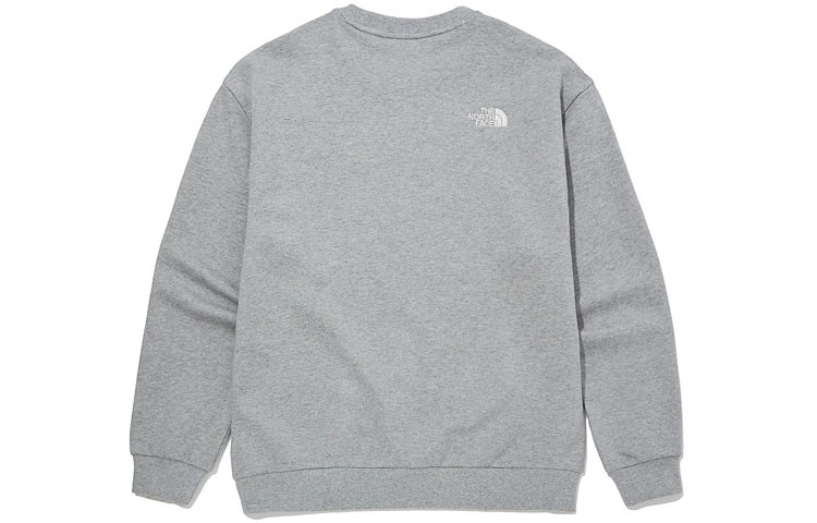 THE NORTH FACE Logo Cotton Basic Sweater 'Grey' NM5MM03J - 2
