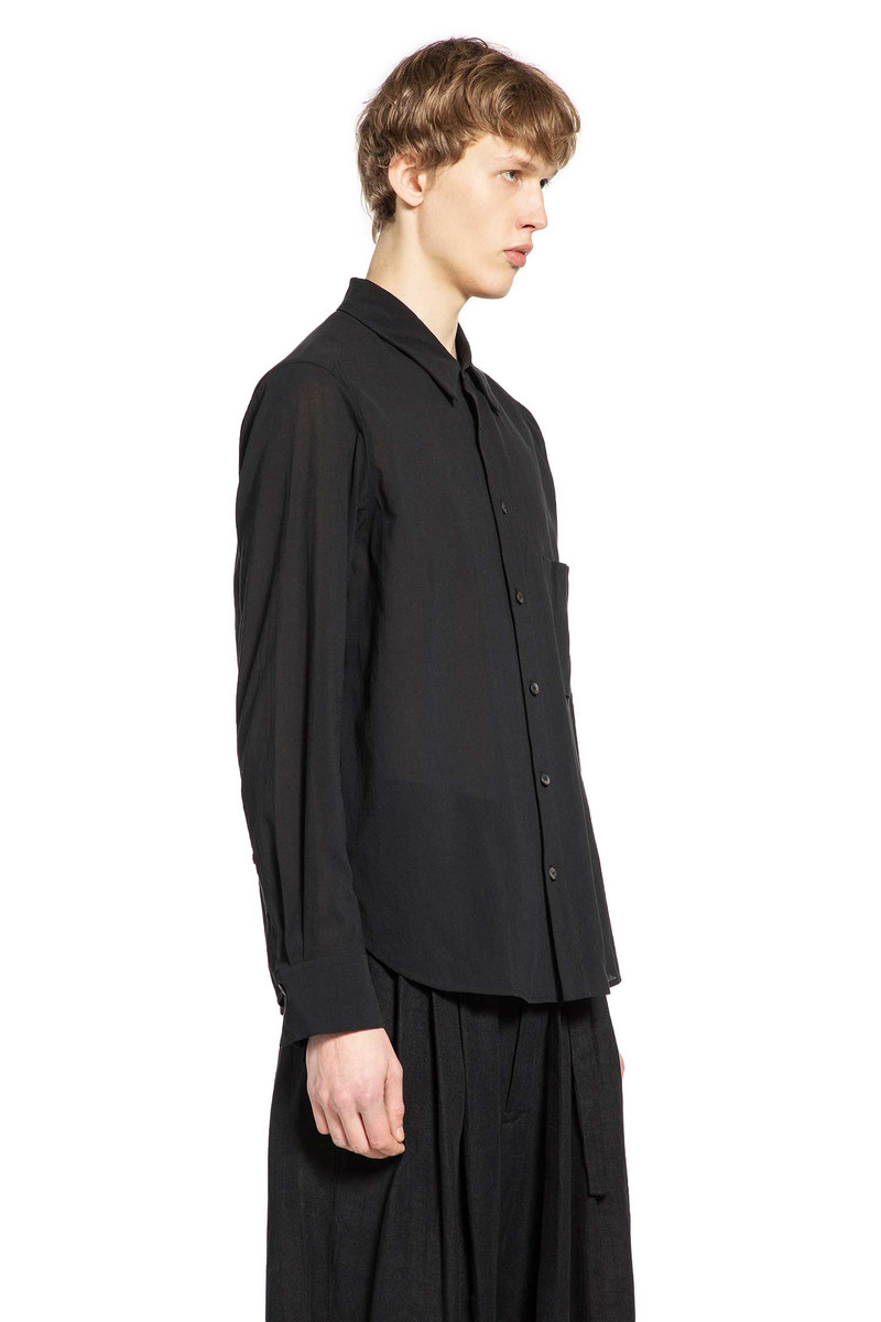 Ziggy Chen Spread Collar Pocket Shirt outlook