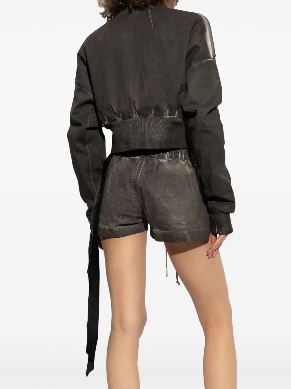 bleach-wash jacket - 4