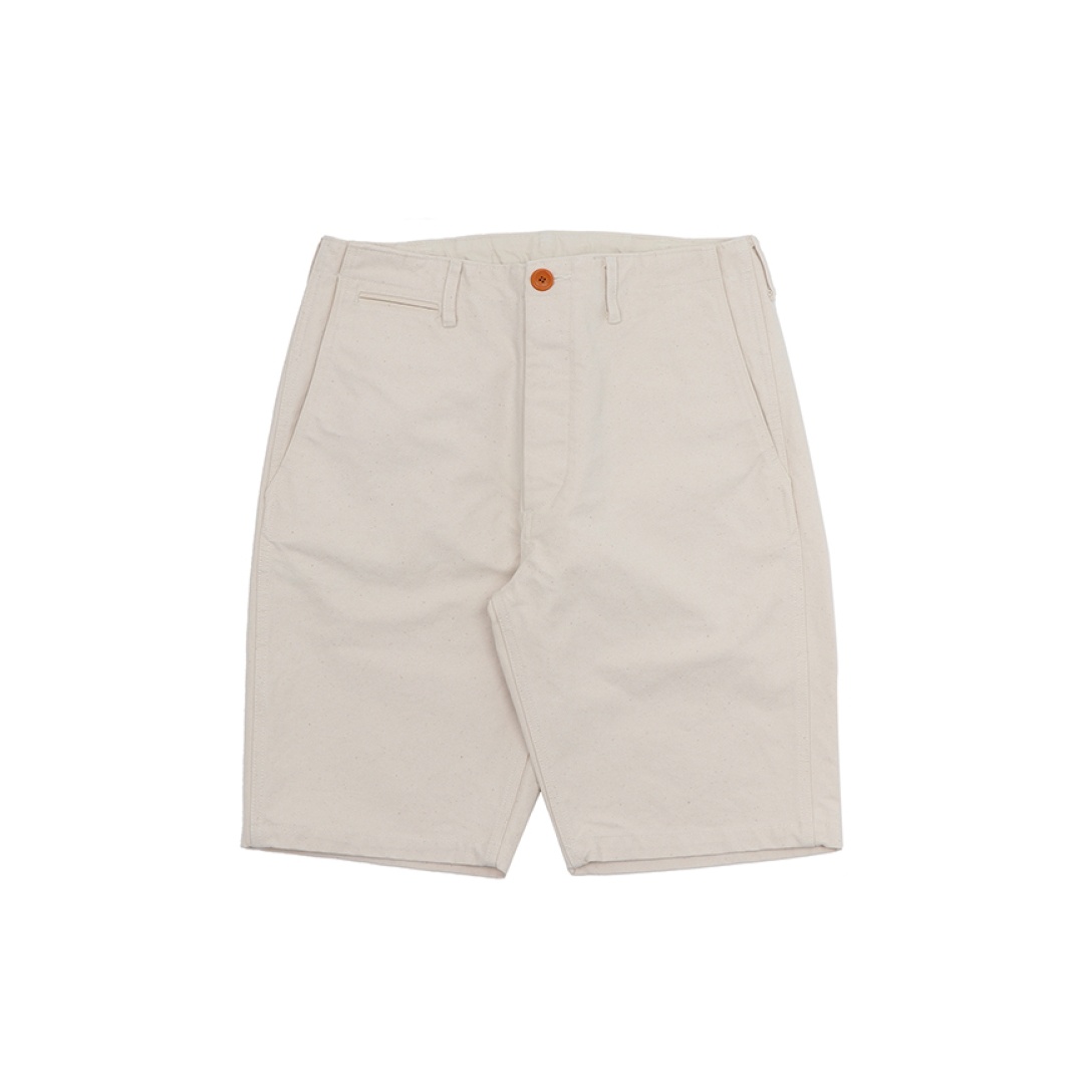 CHINO SHORTS IVORY - 1