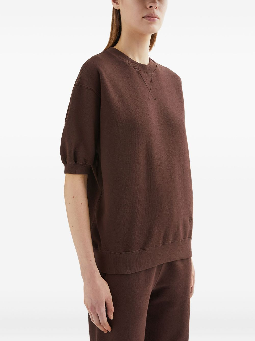 cotton terry T-shirt - 3