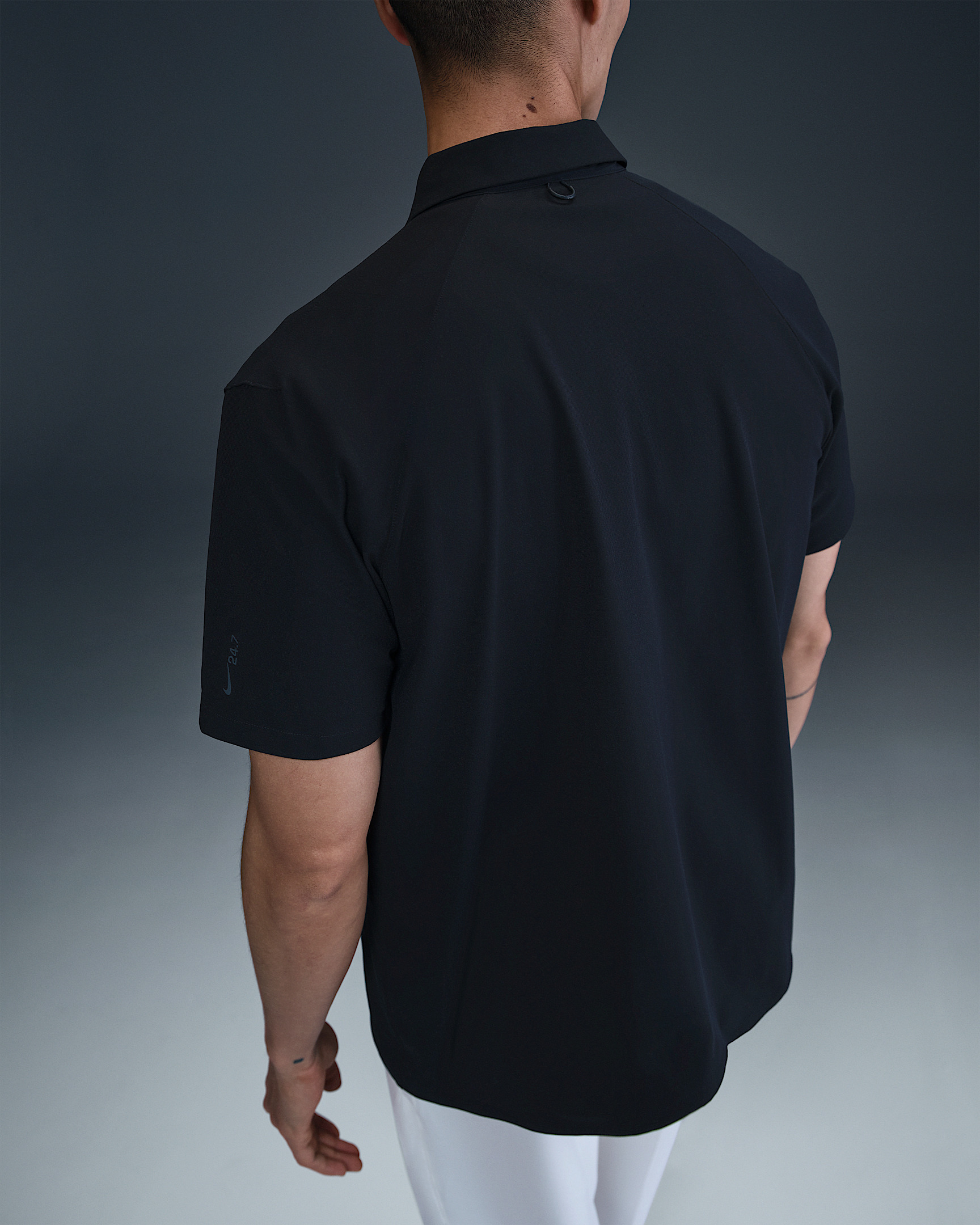 Nike 24.7 PerfectStretch Men's Dri-FIT Short-Sleeve Snap-Down Top - 2