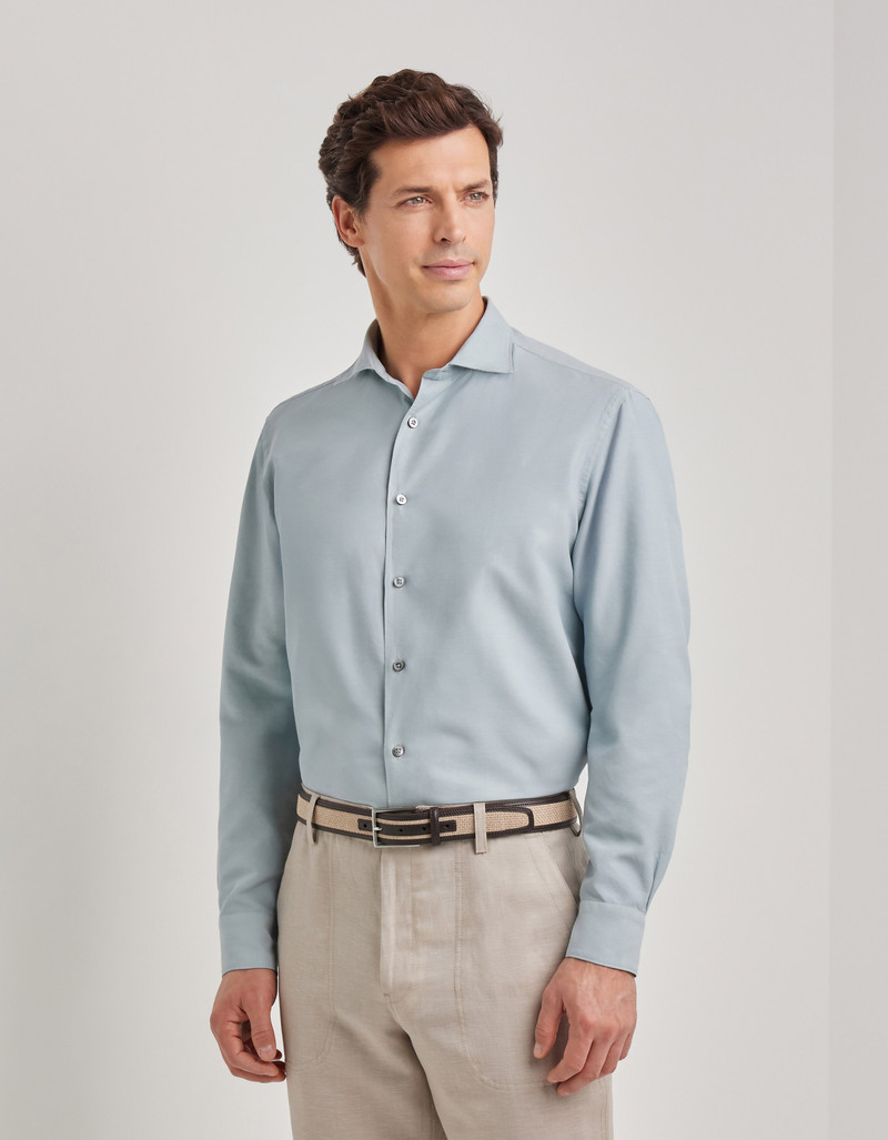 Canali BEIGE RAFFIA BELT WITH CONTRASTING LEATHER TRIM AND EDGE outlook