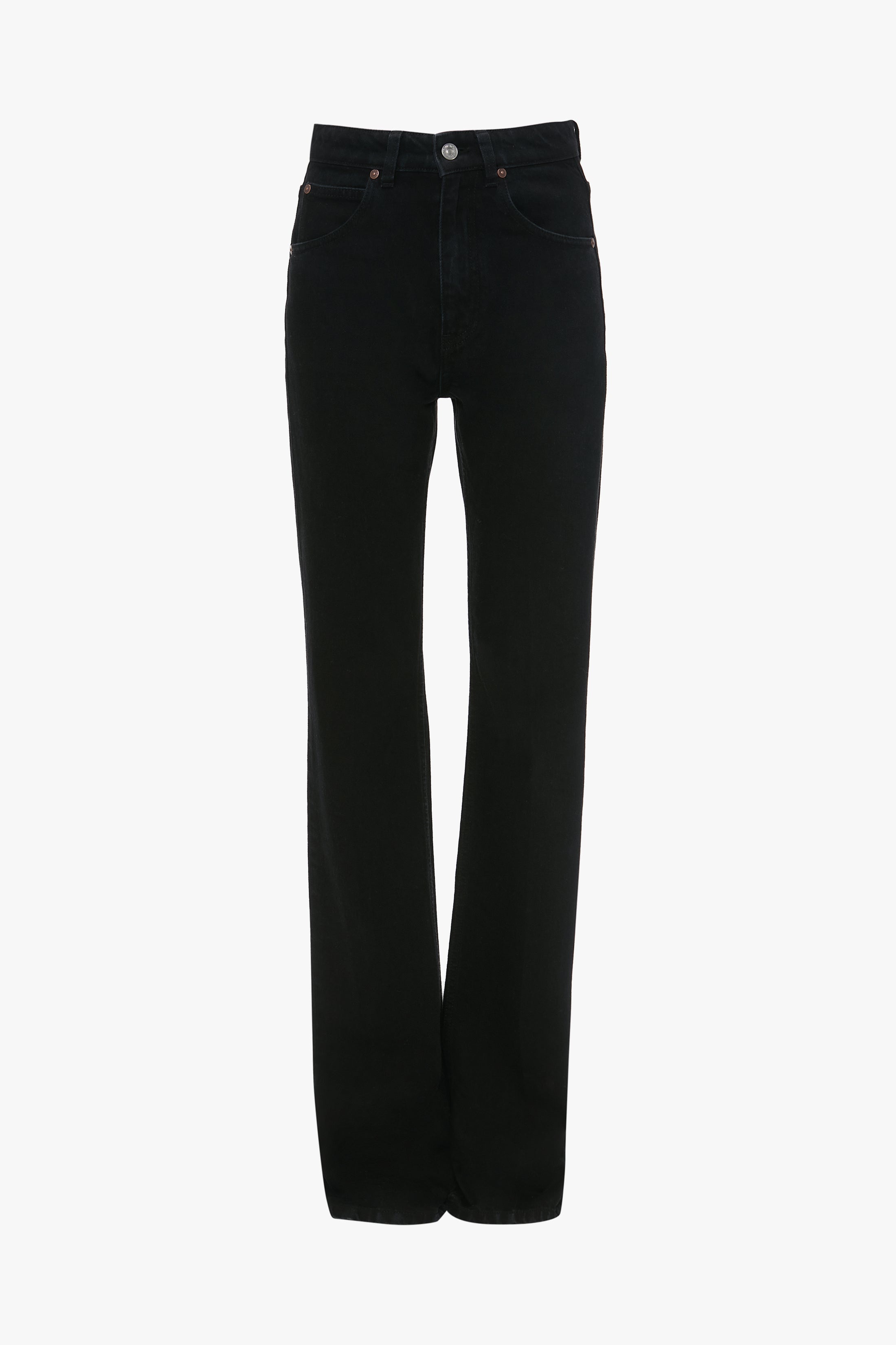 Exclusive Julia High Waisted Jean In Washed Black - 1