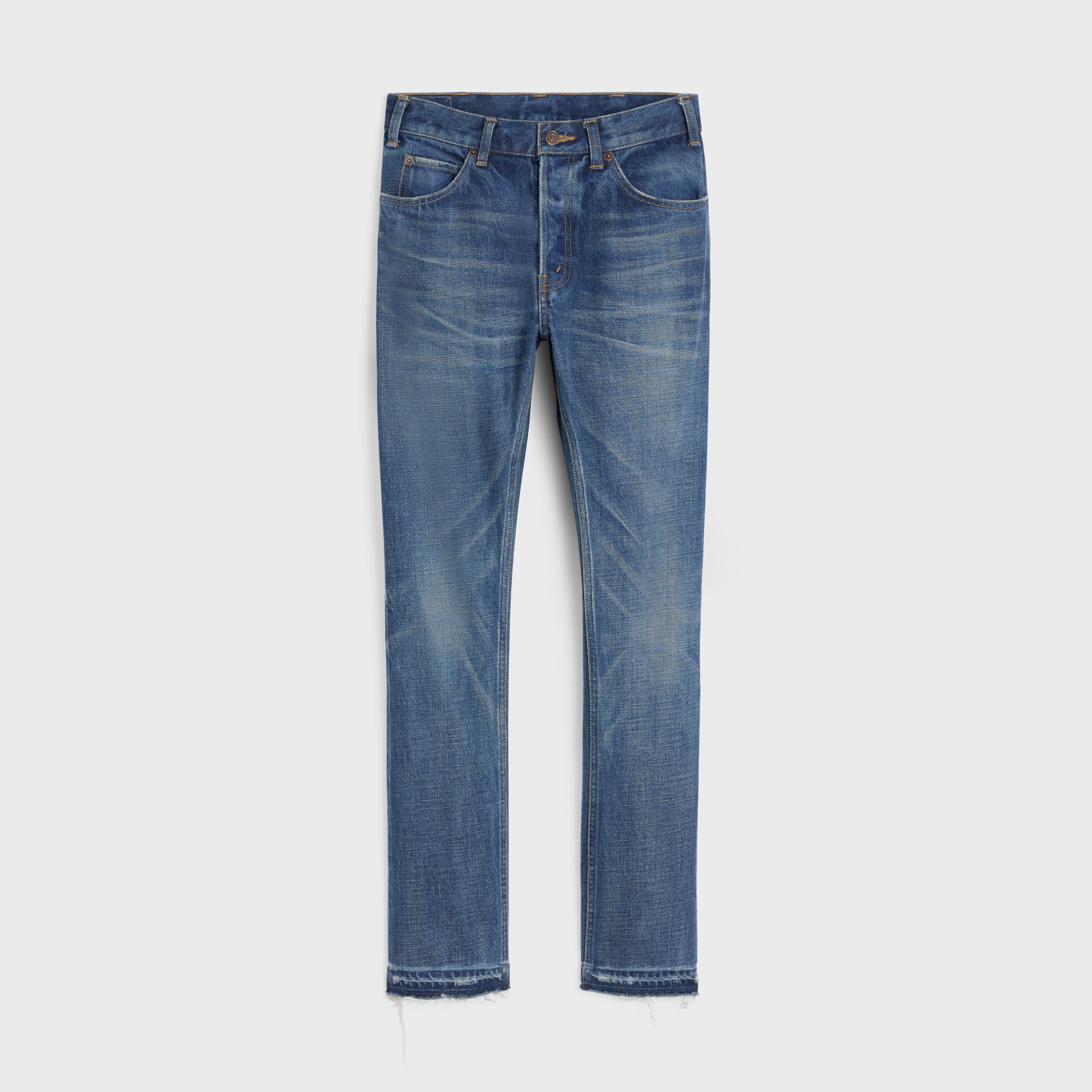 Lou jeans in vintage dark union wash denim - 1