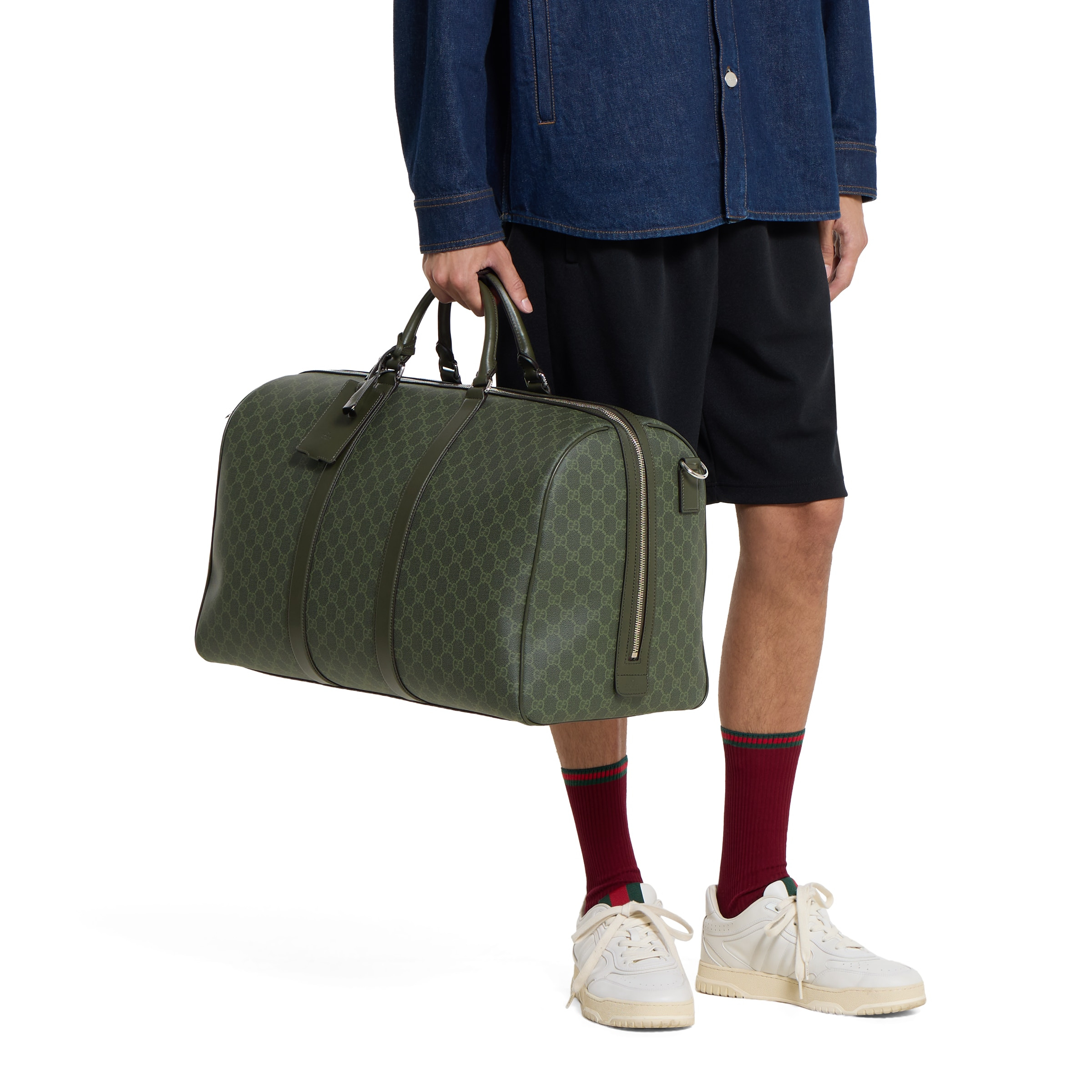 GG Monogram large duffle bag - 3