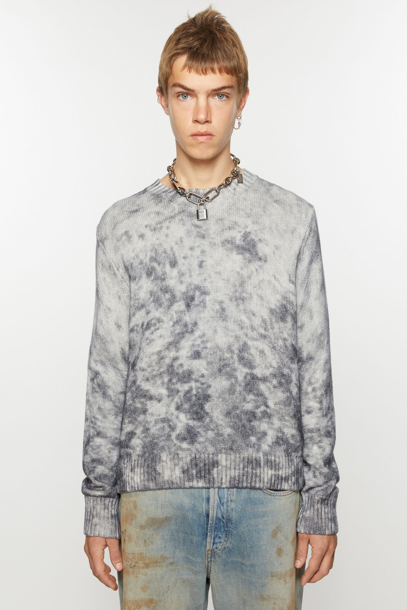 Acne Studios Jumper acid print - Black/white outlook