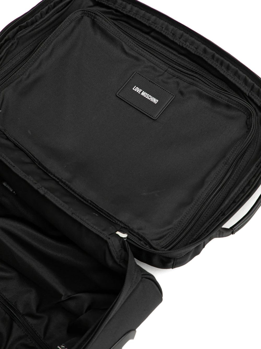 logo-plaque wheeled luggage - 5