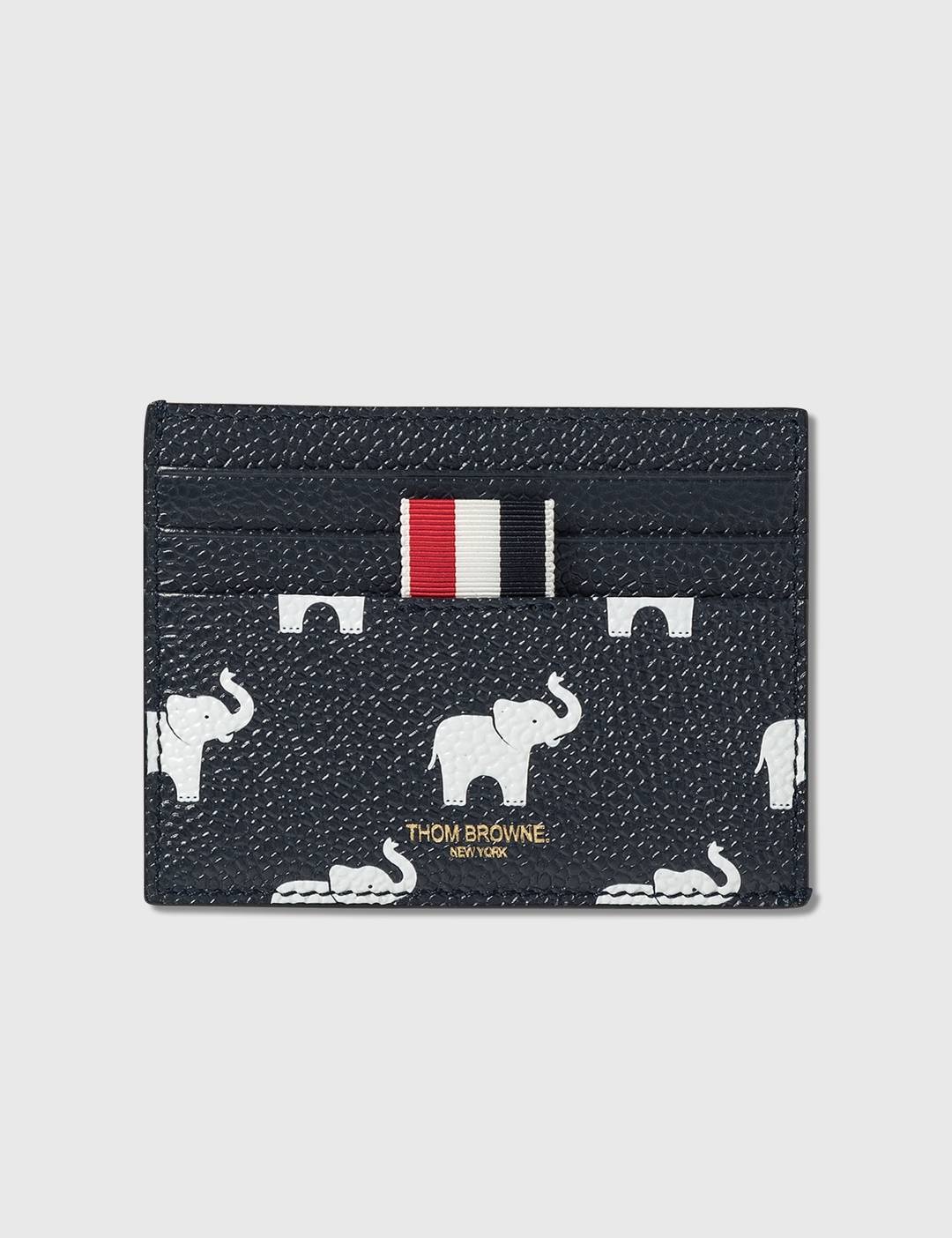 Elephant Print Single Card Holder - 2