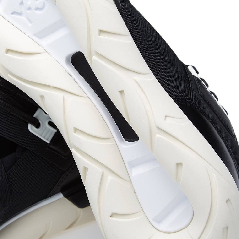 Y-3 Qasa High 'Black White' - 7
