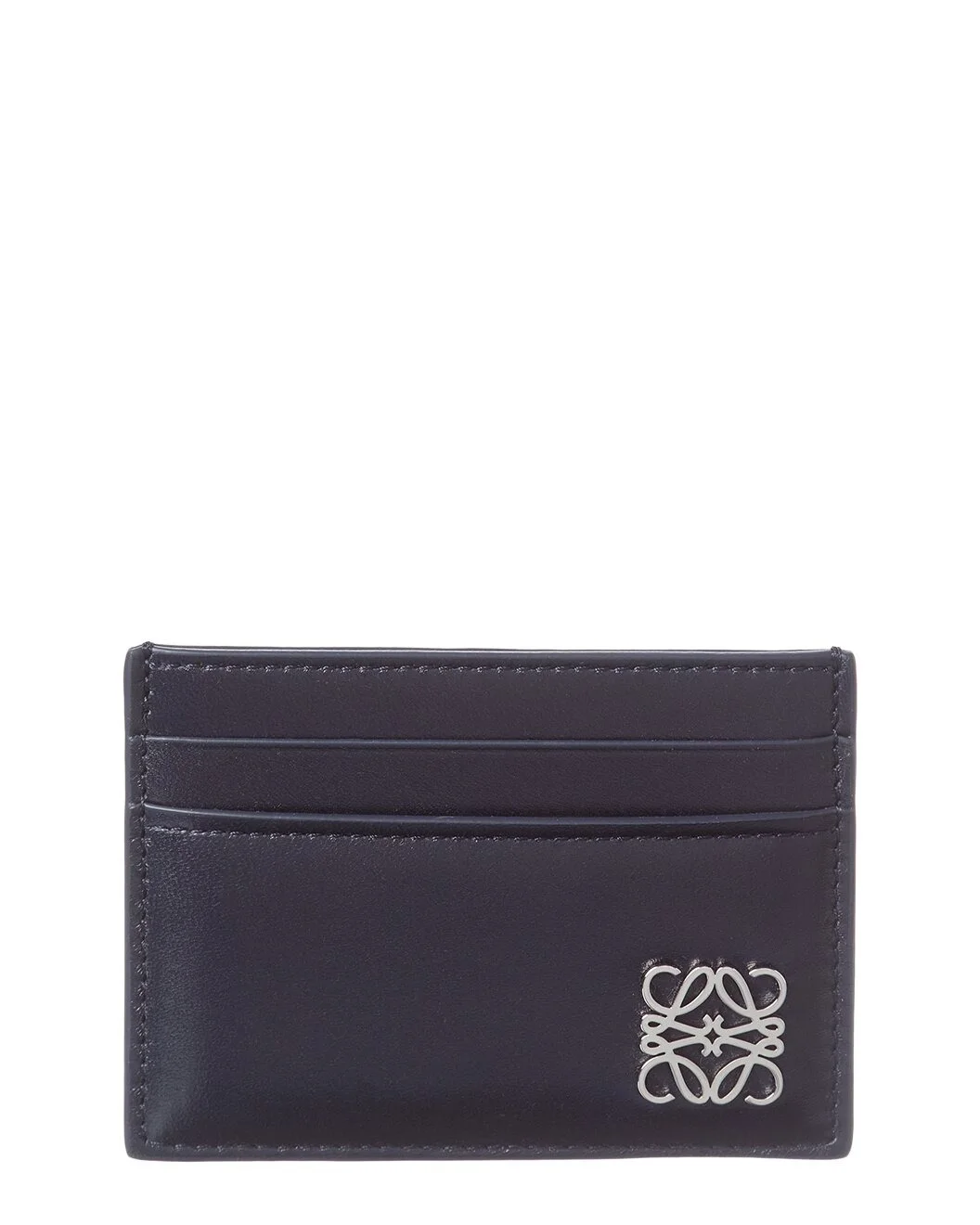 Loewe Anagram Plain Leather Card Holder - 1