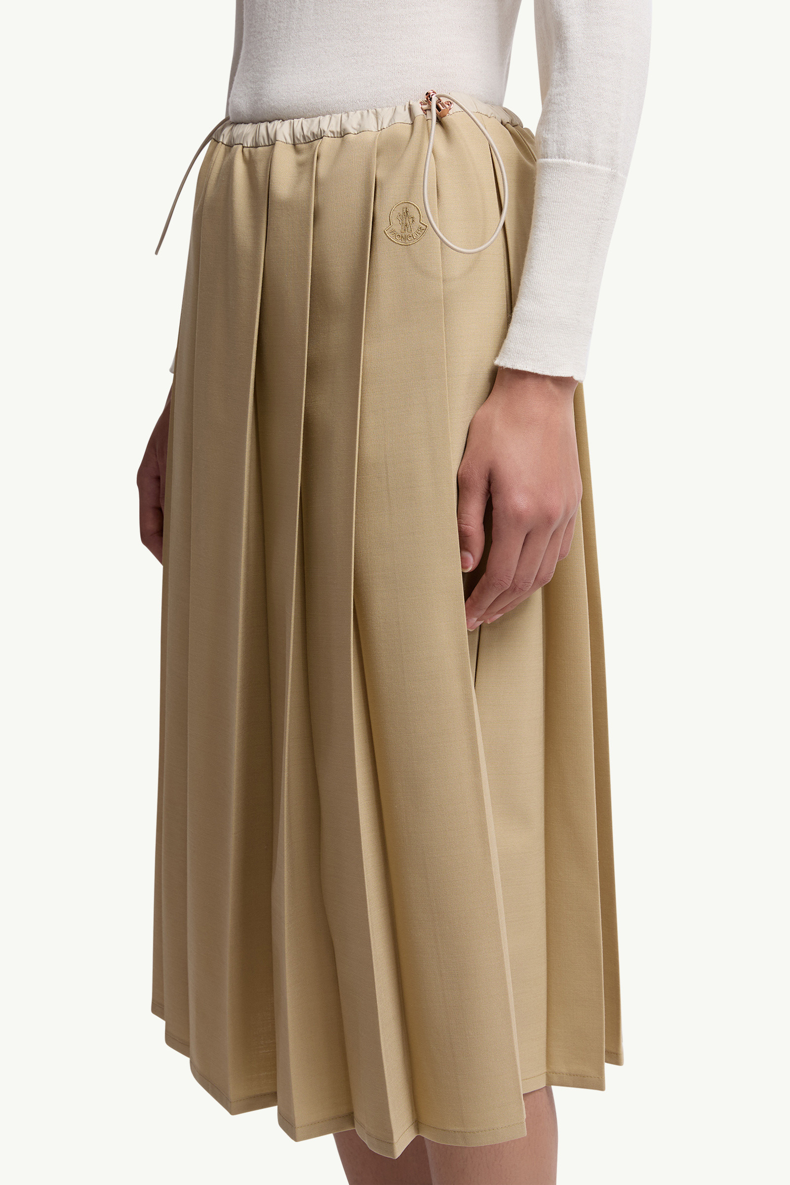 Pleated Midi Skirt - 4