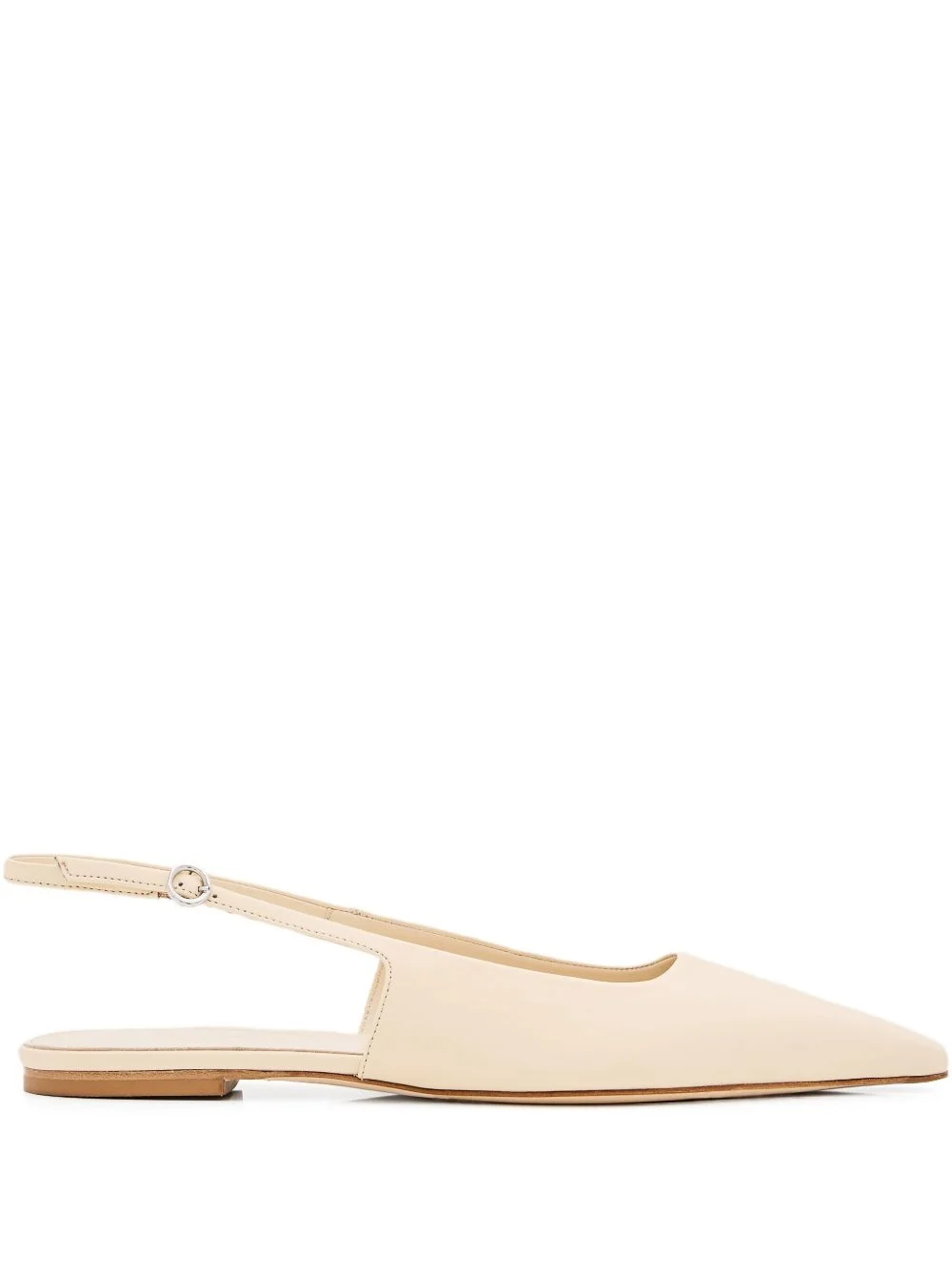 leather ballerina shoes - 1