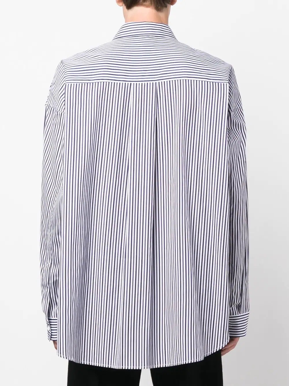 striped cotton shirt - 4