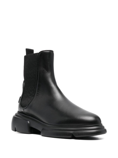 EMPORIO ARMANI chunky-sole chelsea boots outlook