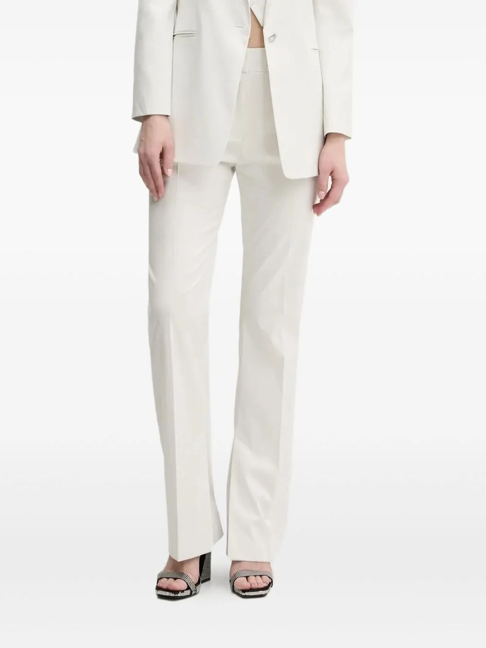 split-hem trousers - 1