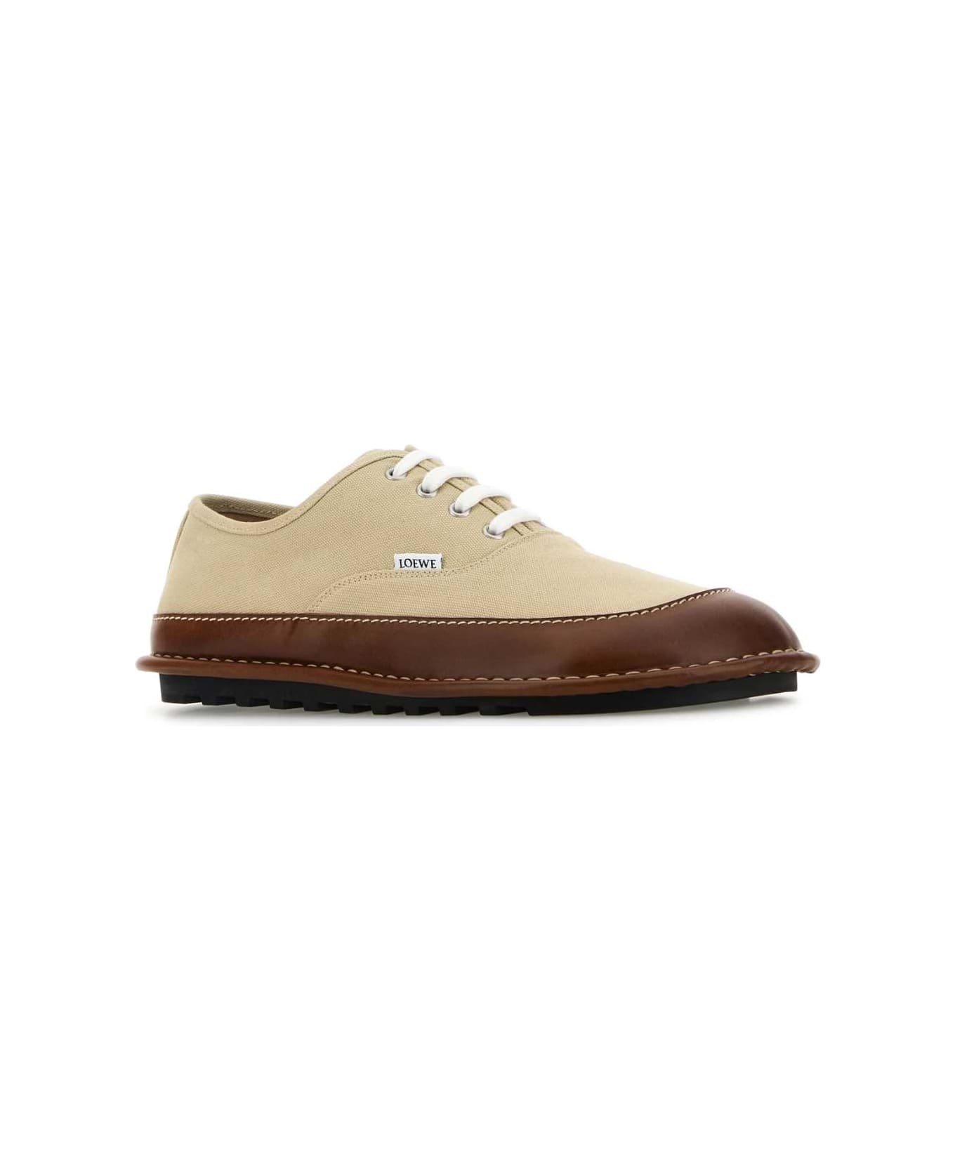 Beige Canvas Bay Sneakers - 2