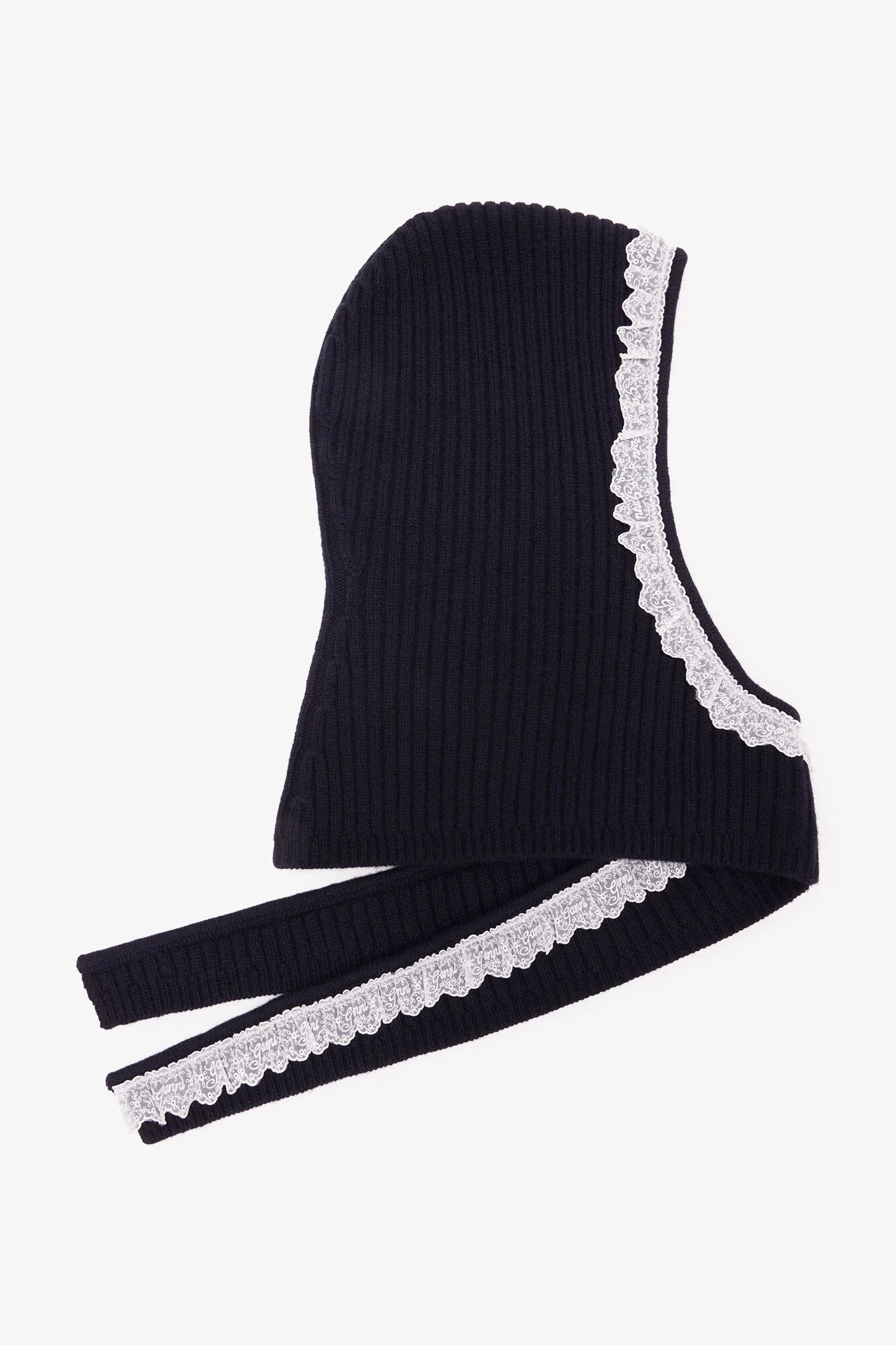 BALACLAVA IN BLUE WOOL - 1