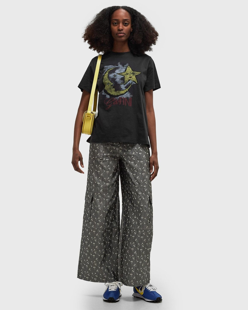 GANNI Basic Jersey Moonlight Relaxed T-shirt outlook