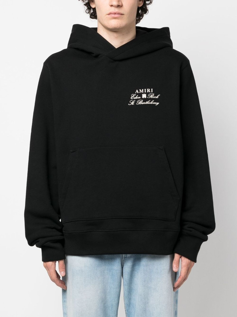 logo-print cotton hoodie 3