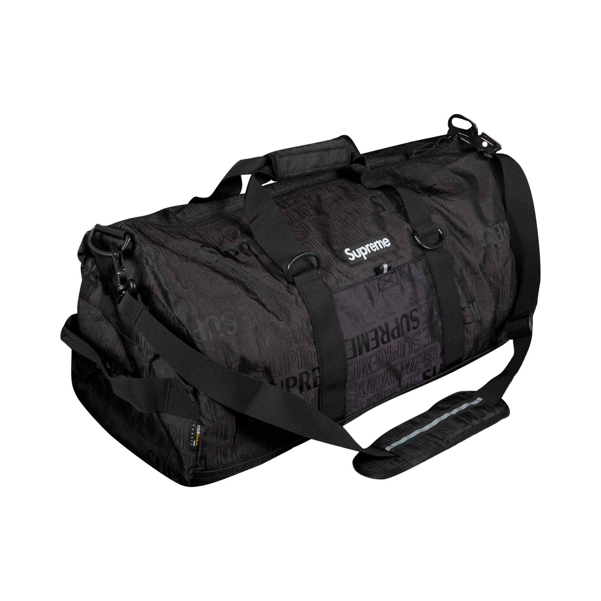 Supreme Supreme Duffle Bag 'Black' | REVERSIBLE