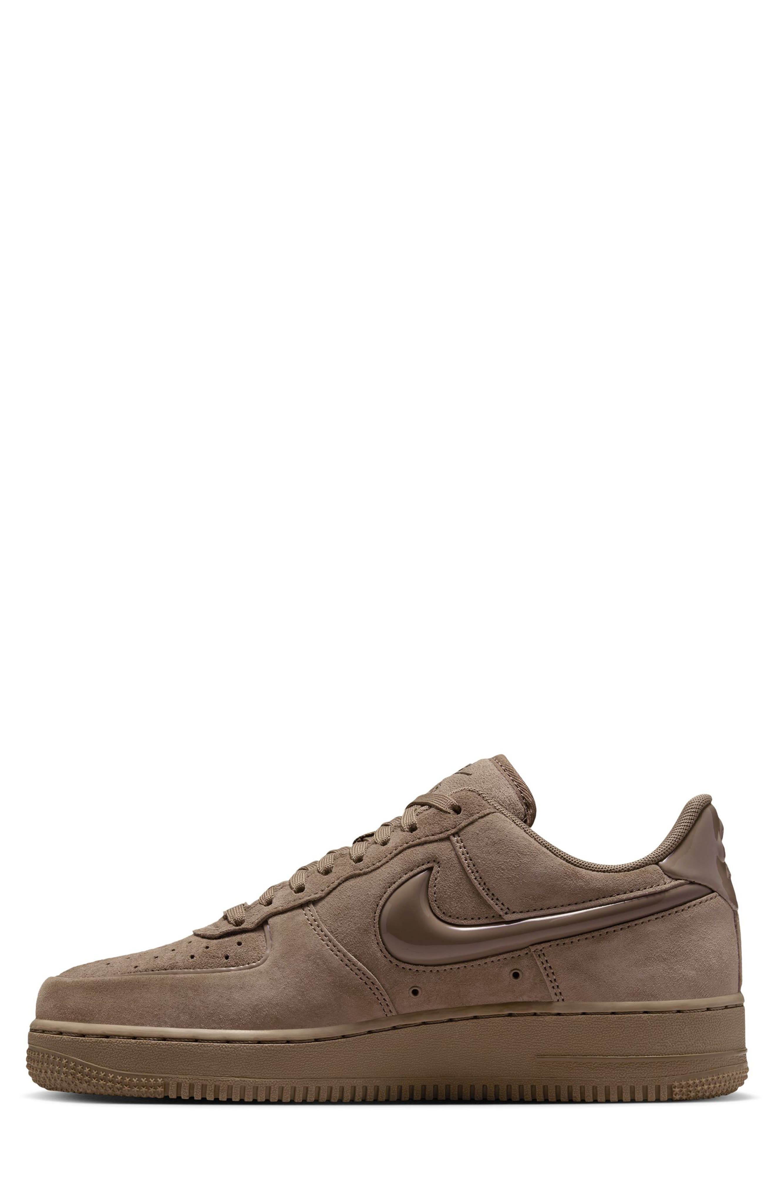 Nike Air Force 1 '07 Basketball Sneaker in Mink Brown/Mink Brown/Black at Nordstrom - 6