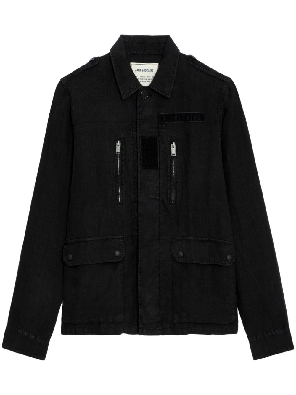 Kido linen jacket - 1