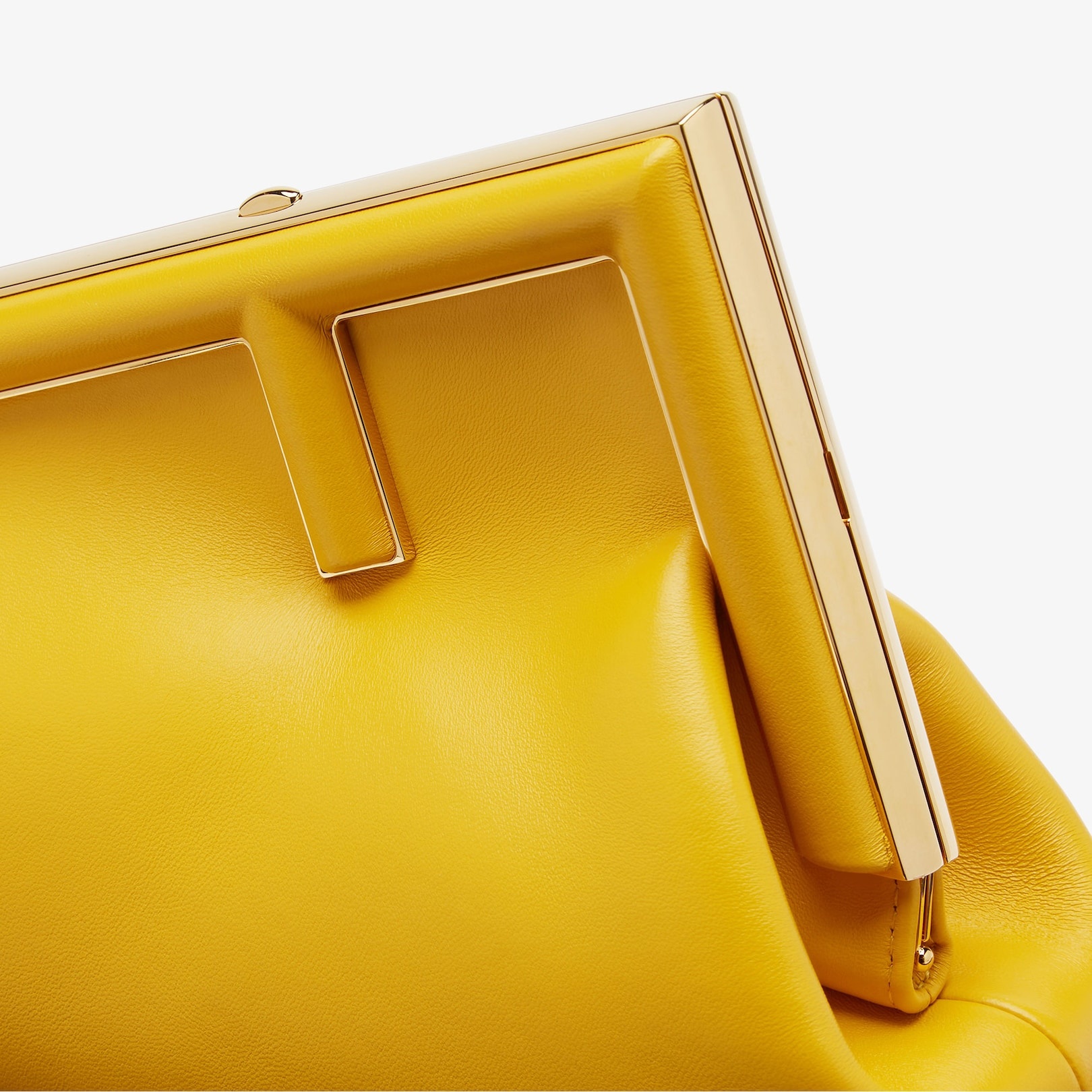 Yellow leather bag - 5