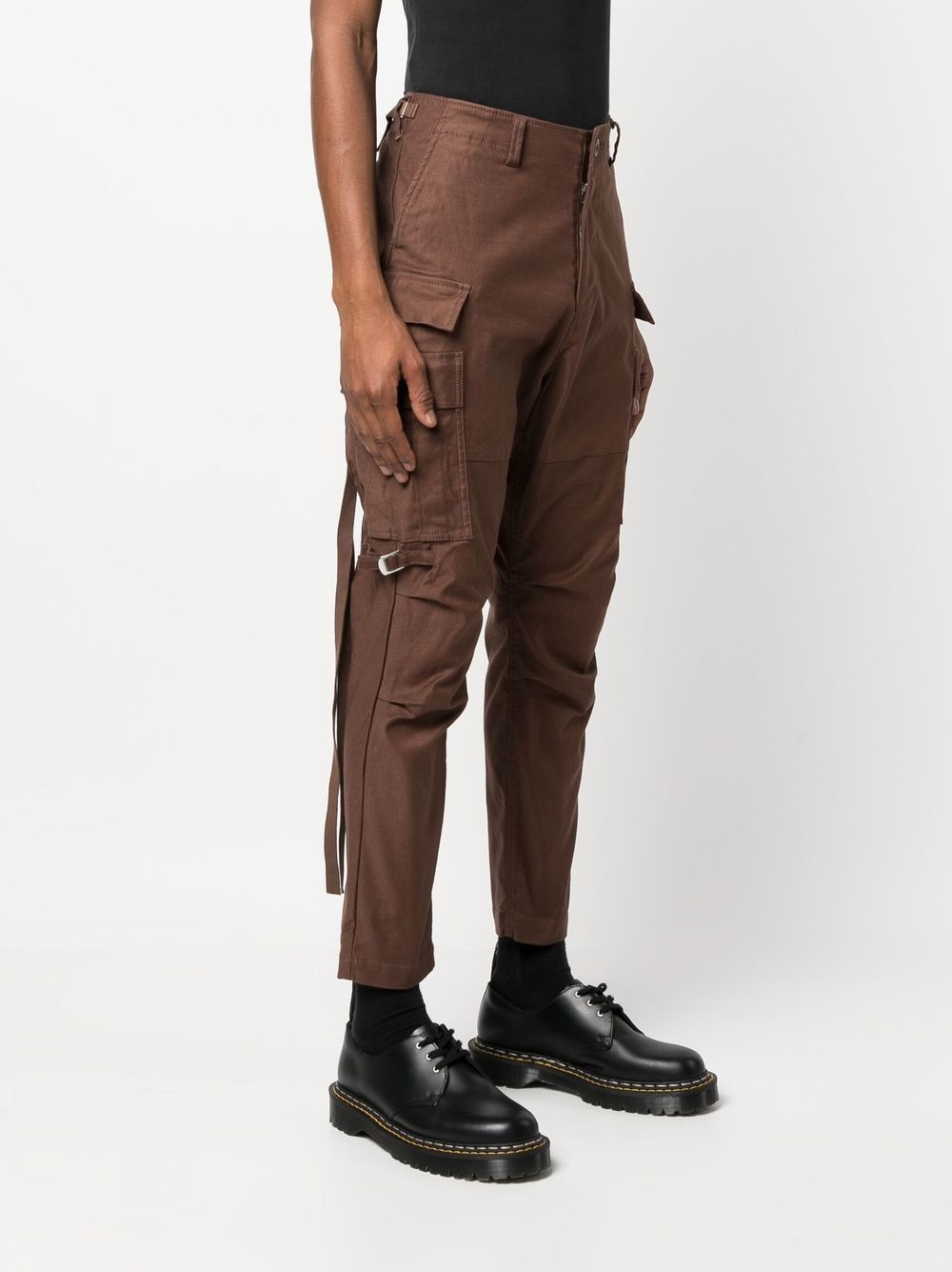 tapered cargo trousers - 3