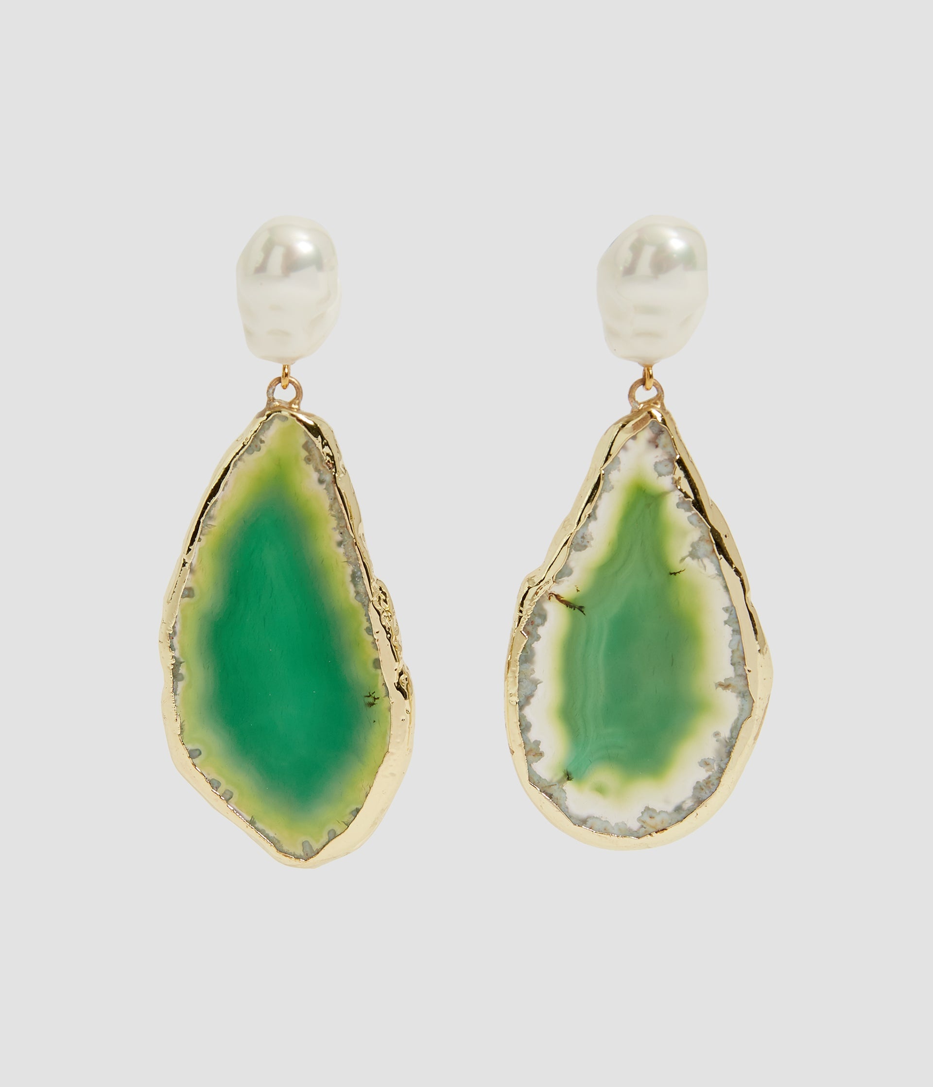 STONE DROP EARRING - 1