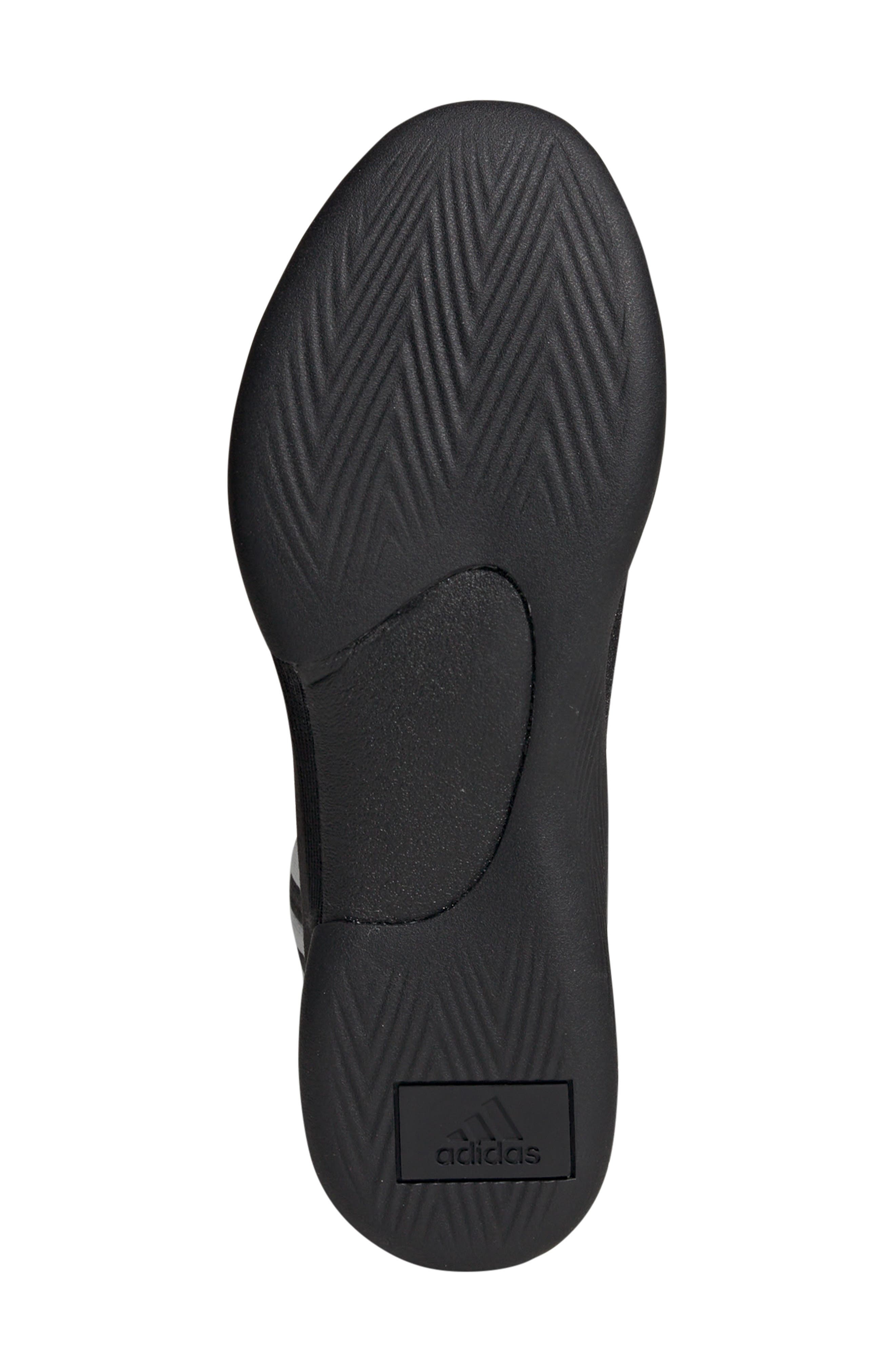 adidas Taekwondo Mei Super High Sneaker Boot in Black/White/Black at Nordstrom - 5
