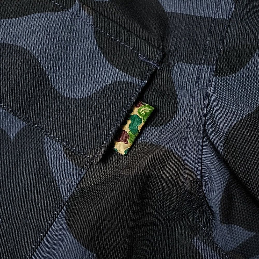 A Bathing Ape Mr Camo Open Collar Shirt - 2