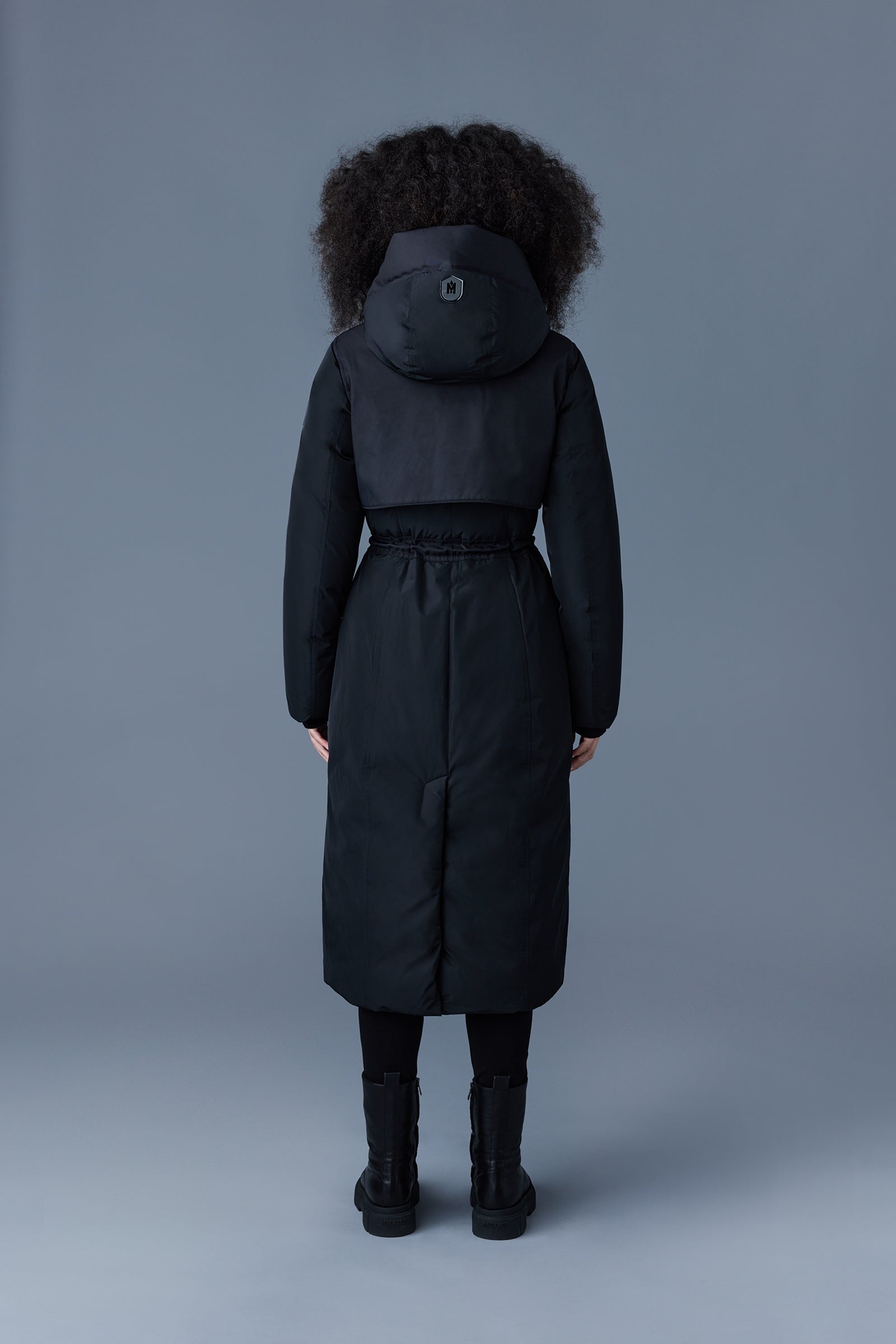 LEANNE maxi down coat for ladies - 4