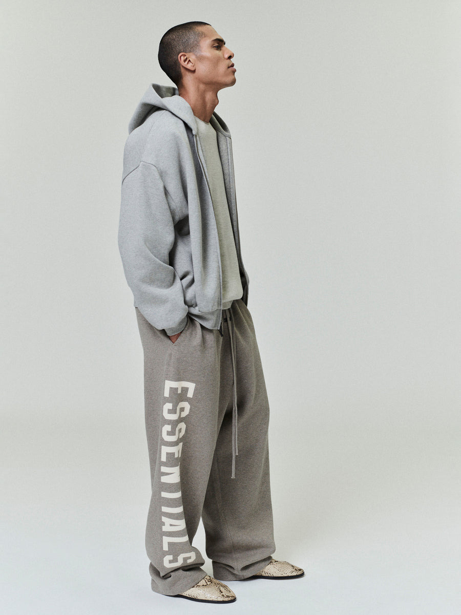 Embossed Classic Fleece Zip-Up Hoodie - 3