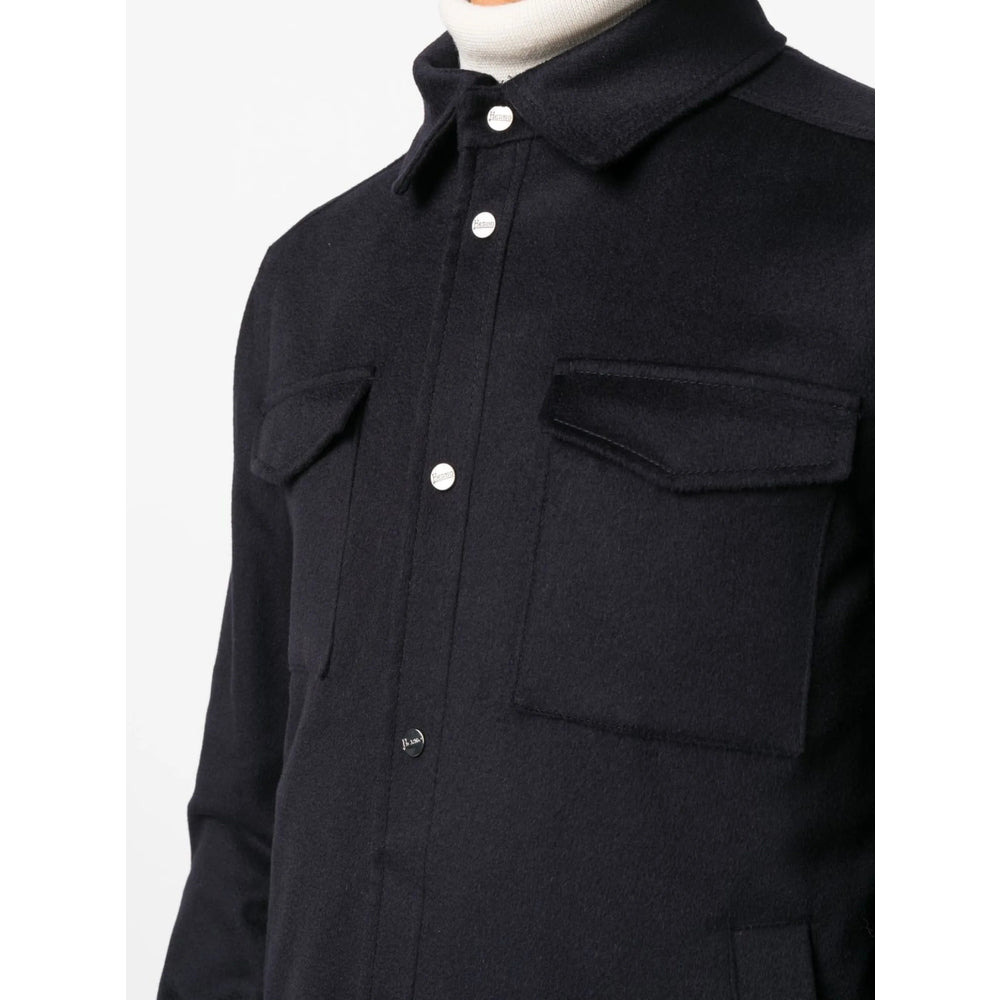 Herno Blue Jackets - Shirt Jackets Men - 3