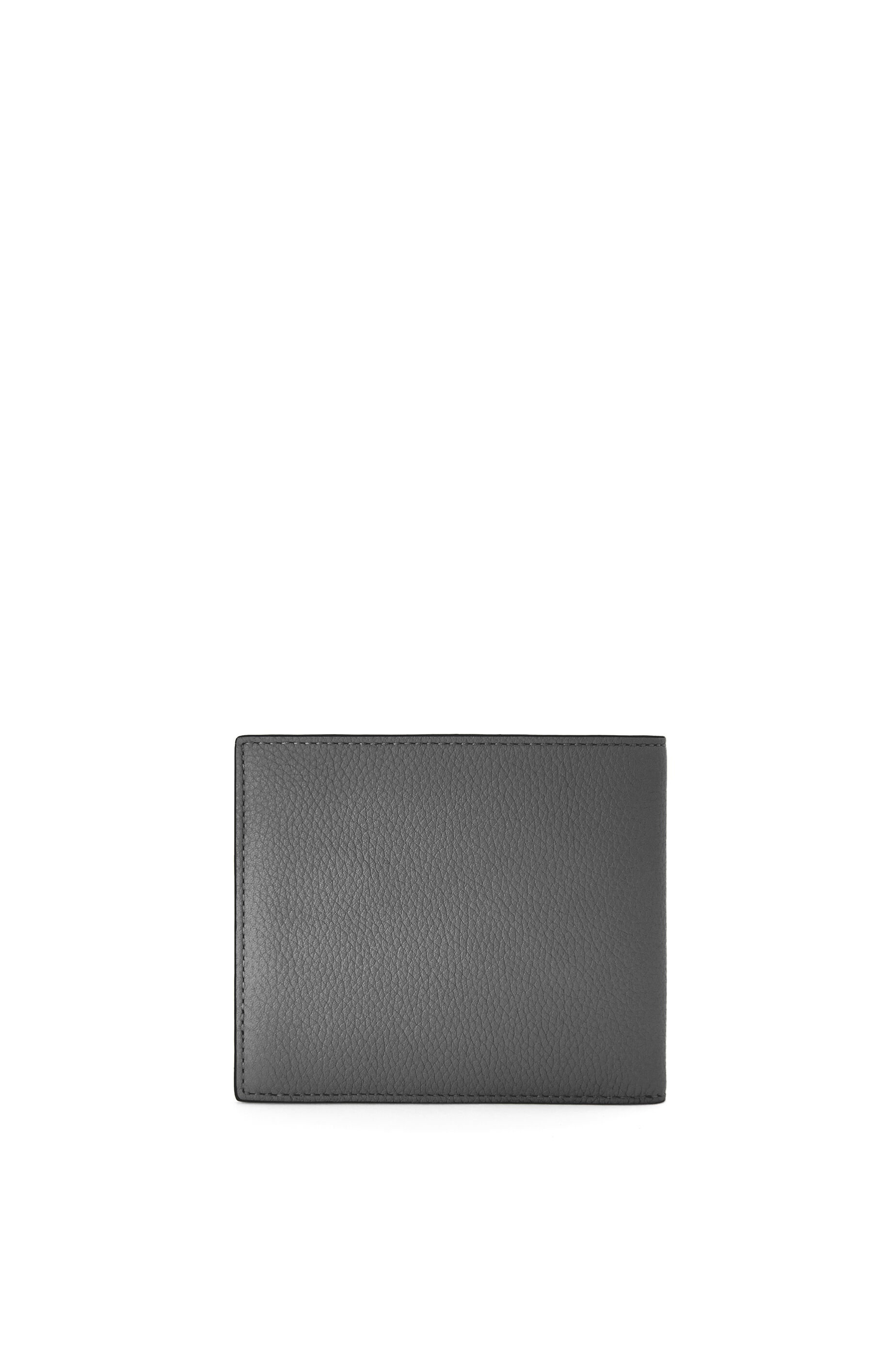 Bifold coin wallet in soft grained calfskin - 4