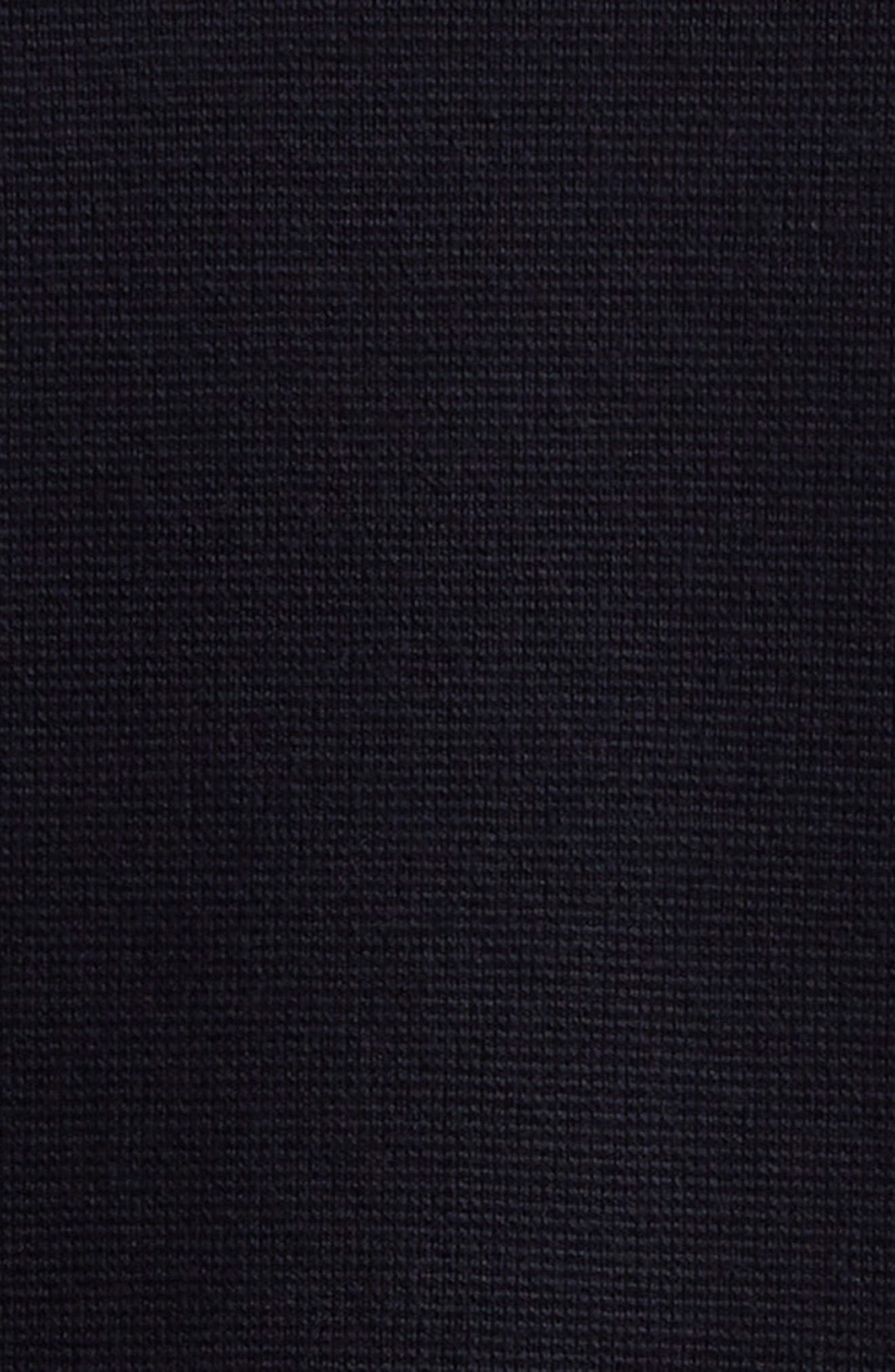 Moncler Maglia Mixed Media Cardigan in Navy at Nordstrom - 5