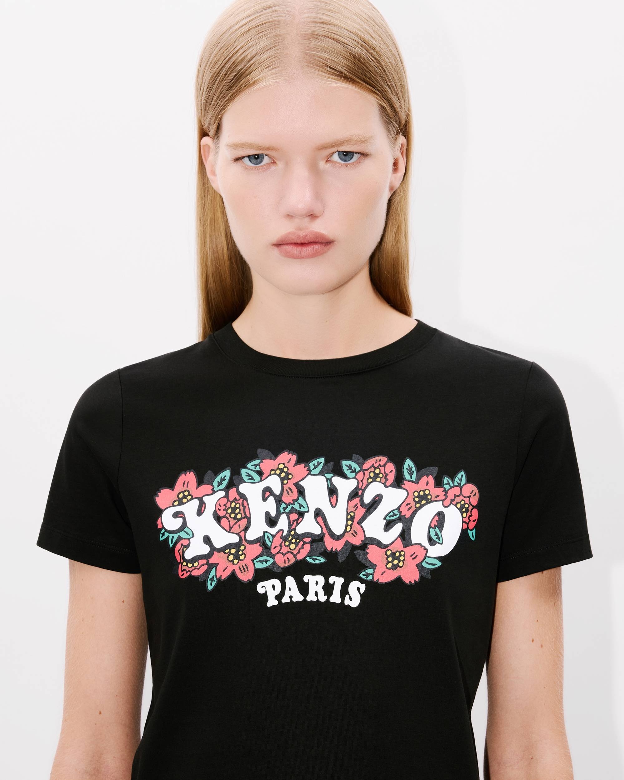 KENZO 'KENZO VERDY MARKET' cotton T-shirt | REVERSIBLE