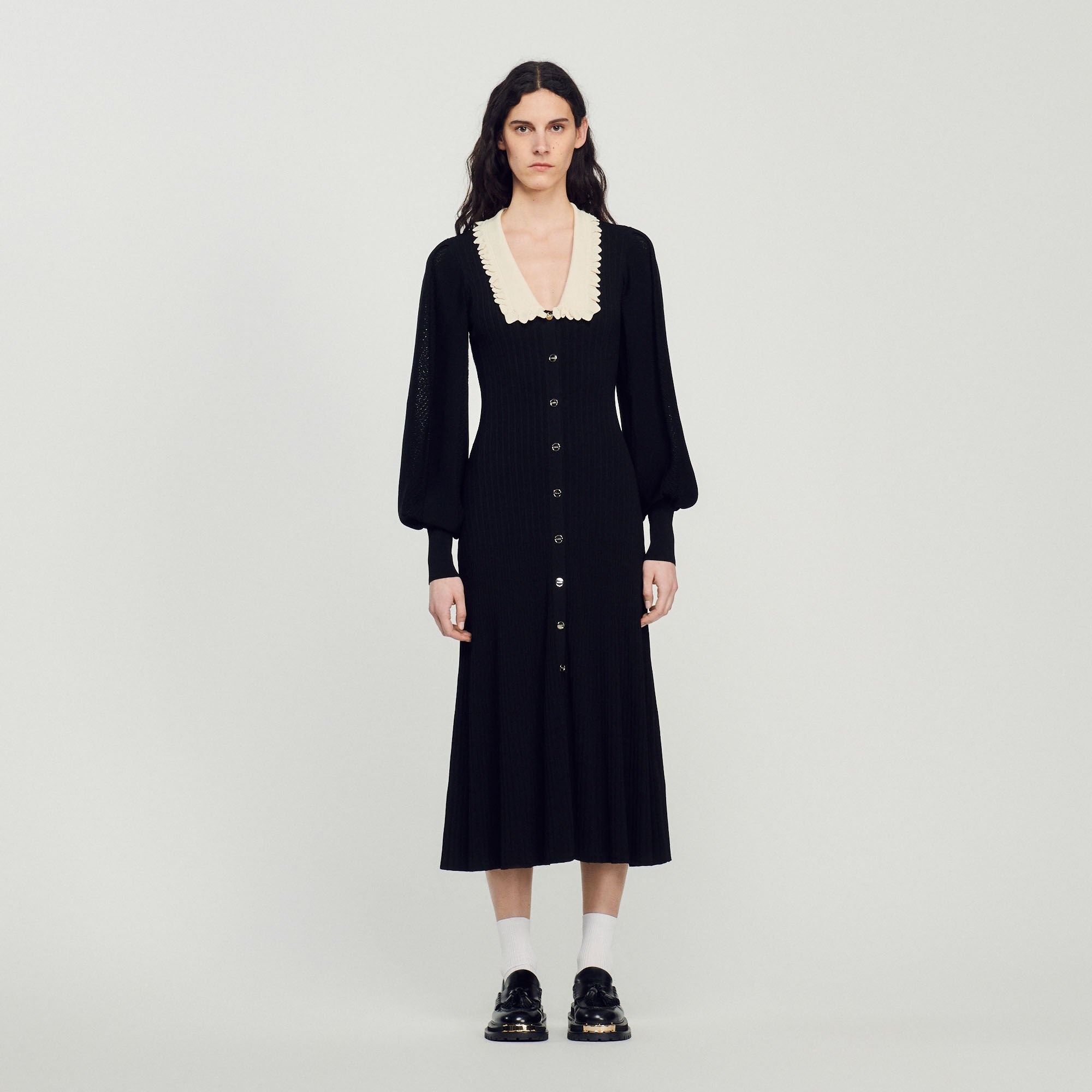 LONG DRESS WITH LONG SLEEVES - 3