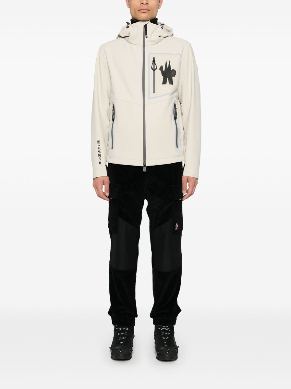 corduroy track pants - 2