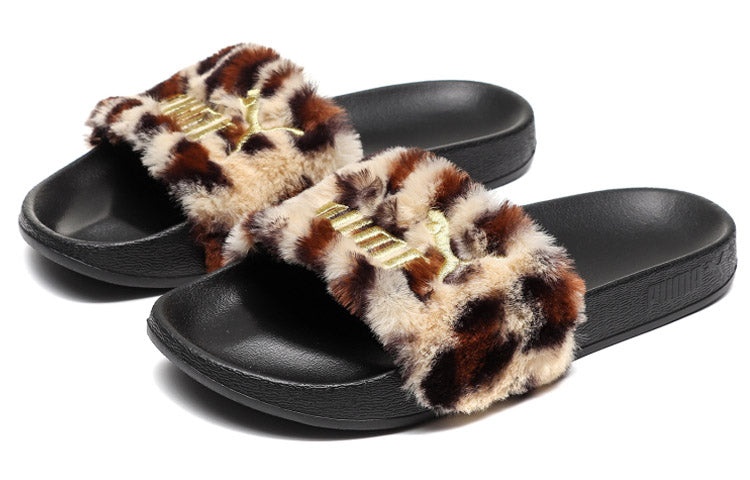 (WMNS) PUMA Leadcat 'Leopard Print' 374468-01 - 2