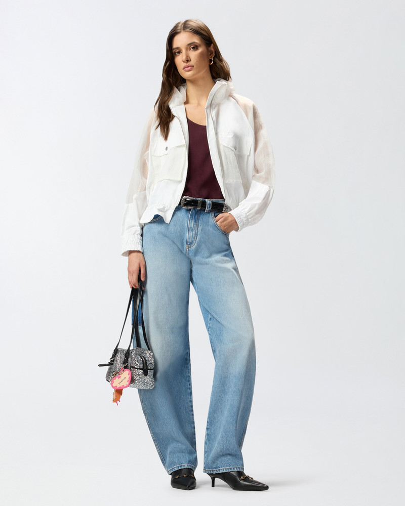 TECHNICAL JACKET WITH SHEER INSERTS 4