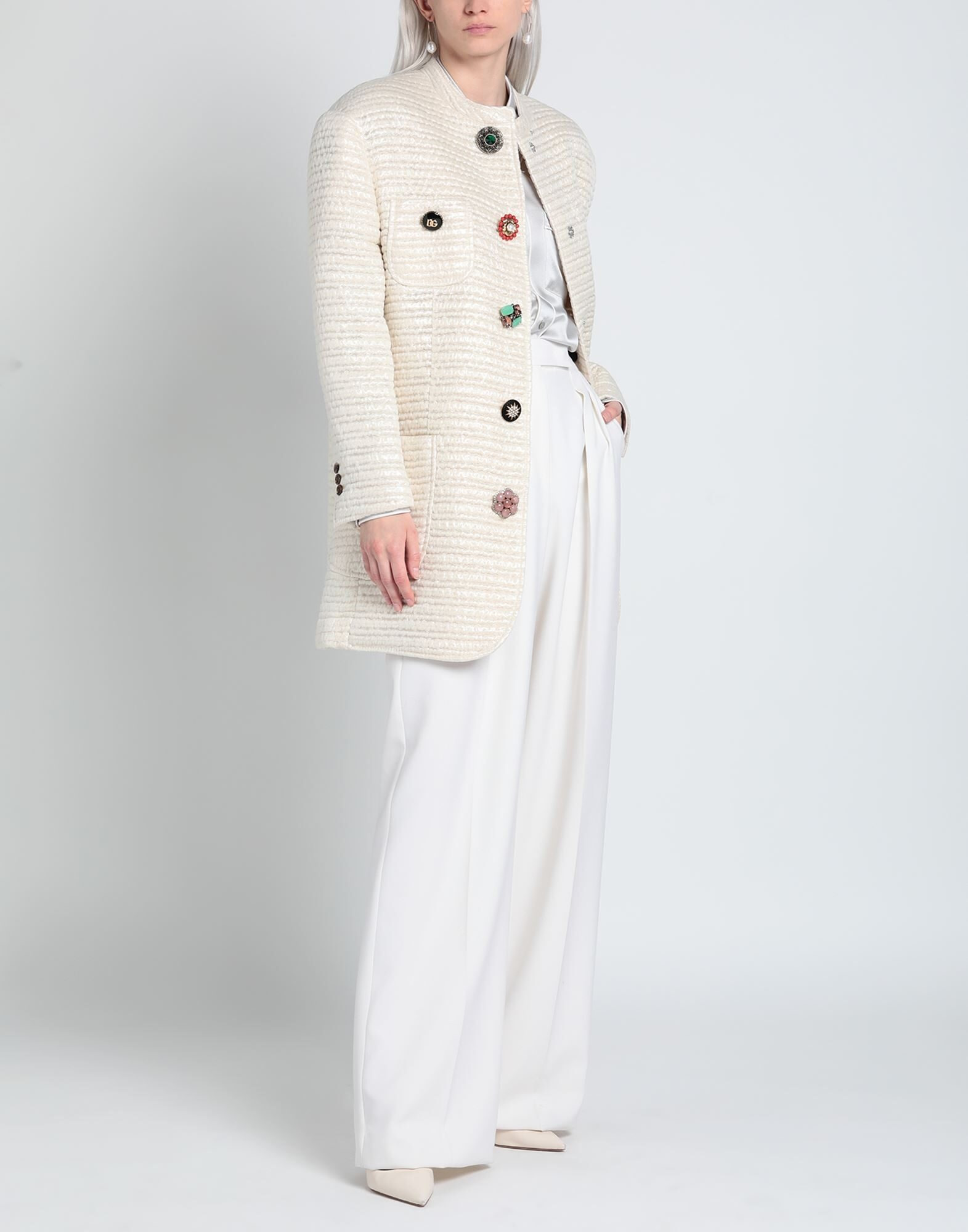 Ivory Women's Full-length Jacket - 3