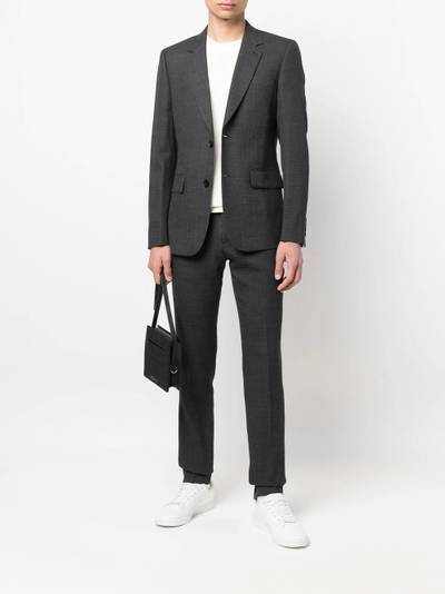 Sandro single-breasted wool suit jacket outlook