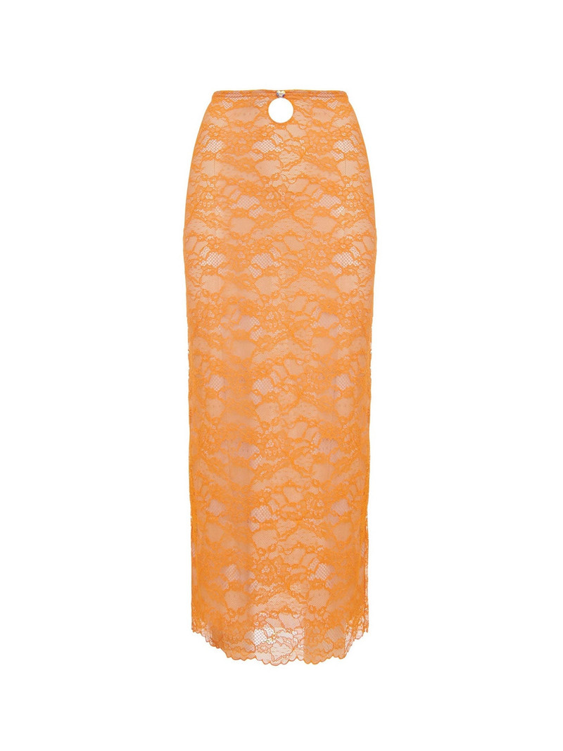 BETTY MIDI SKIRT APEROL 1