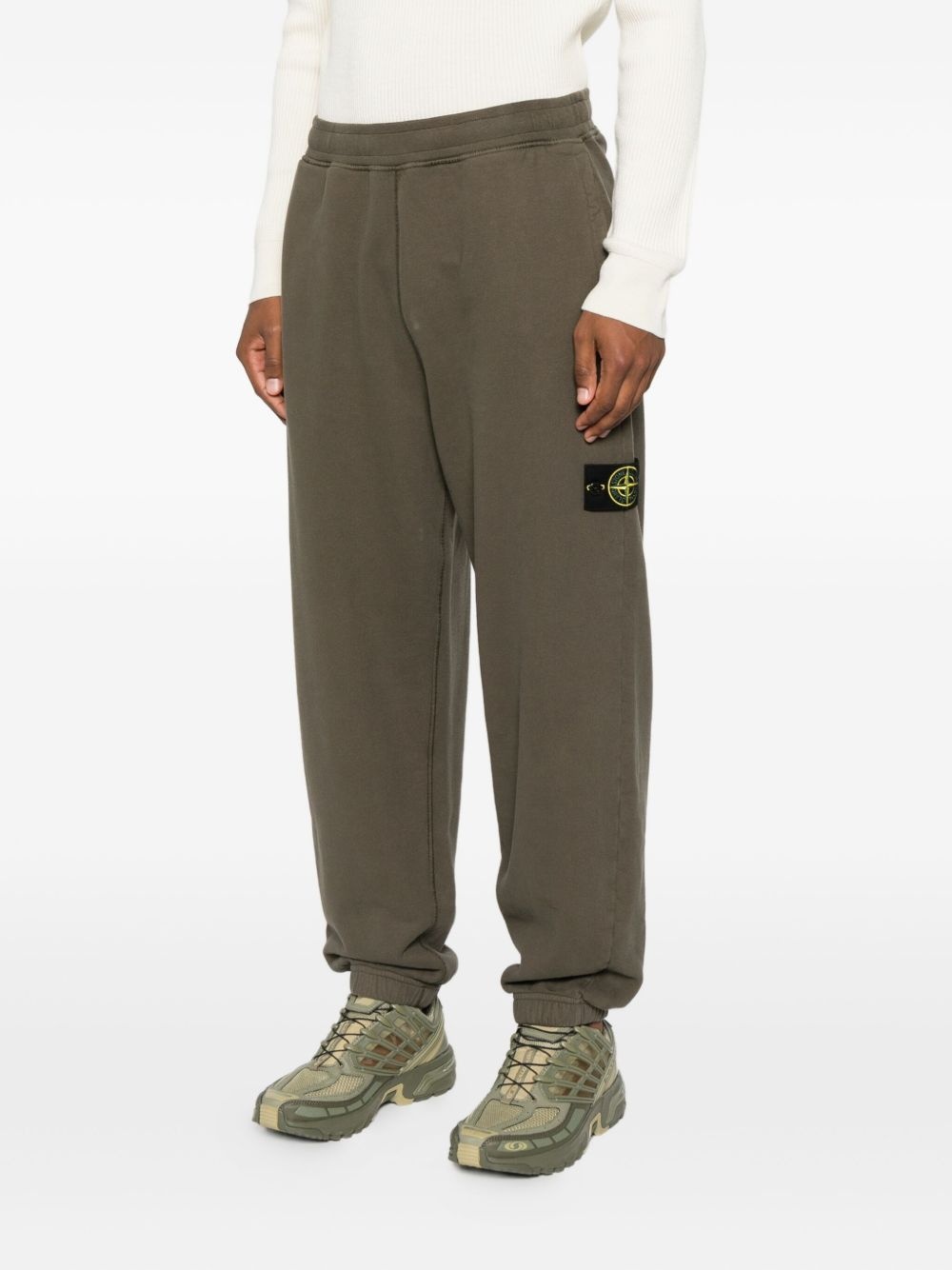 logo-patch track pants - 3