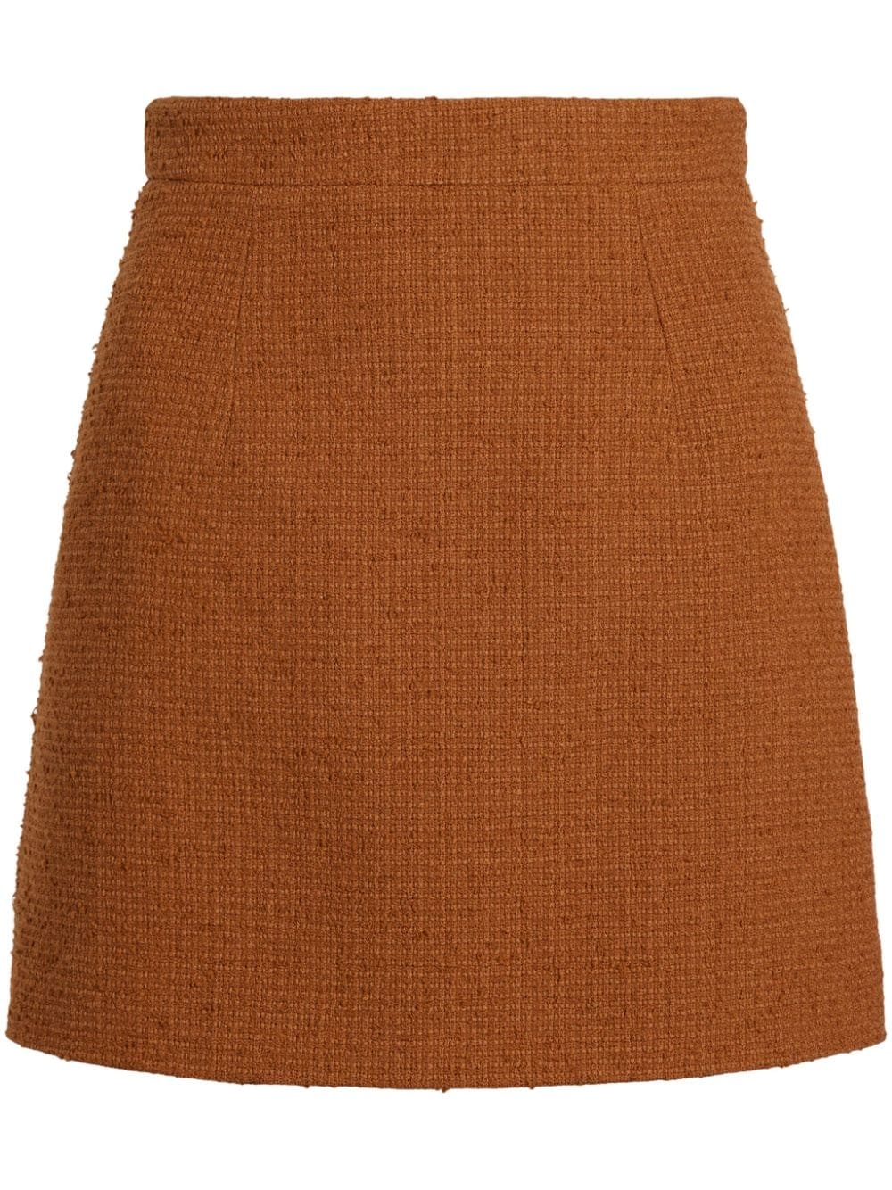 mid-rise mini skirt - 1