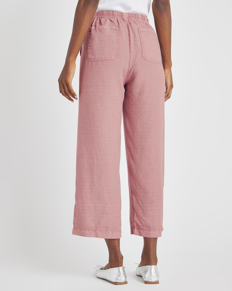 Angie Crop Wide Leg Pant 6